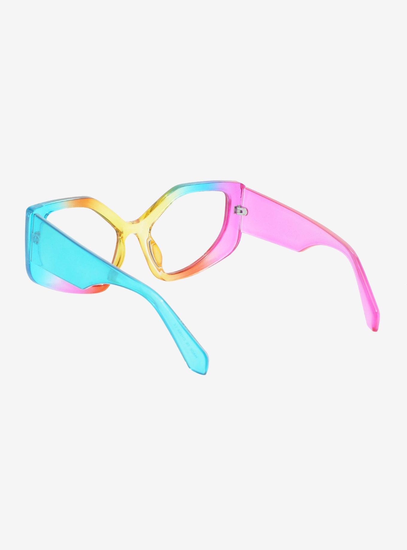 Rainbow Geometric Sunglasses, , hi-res