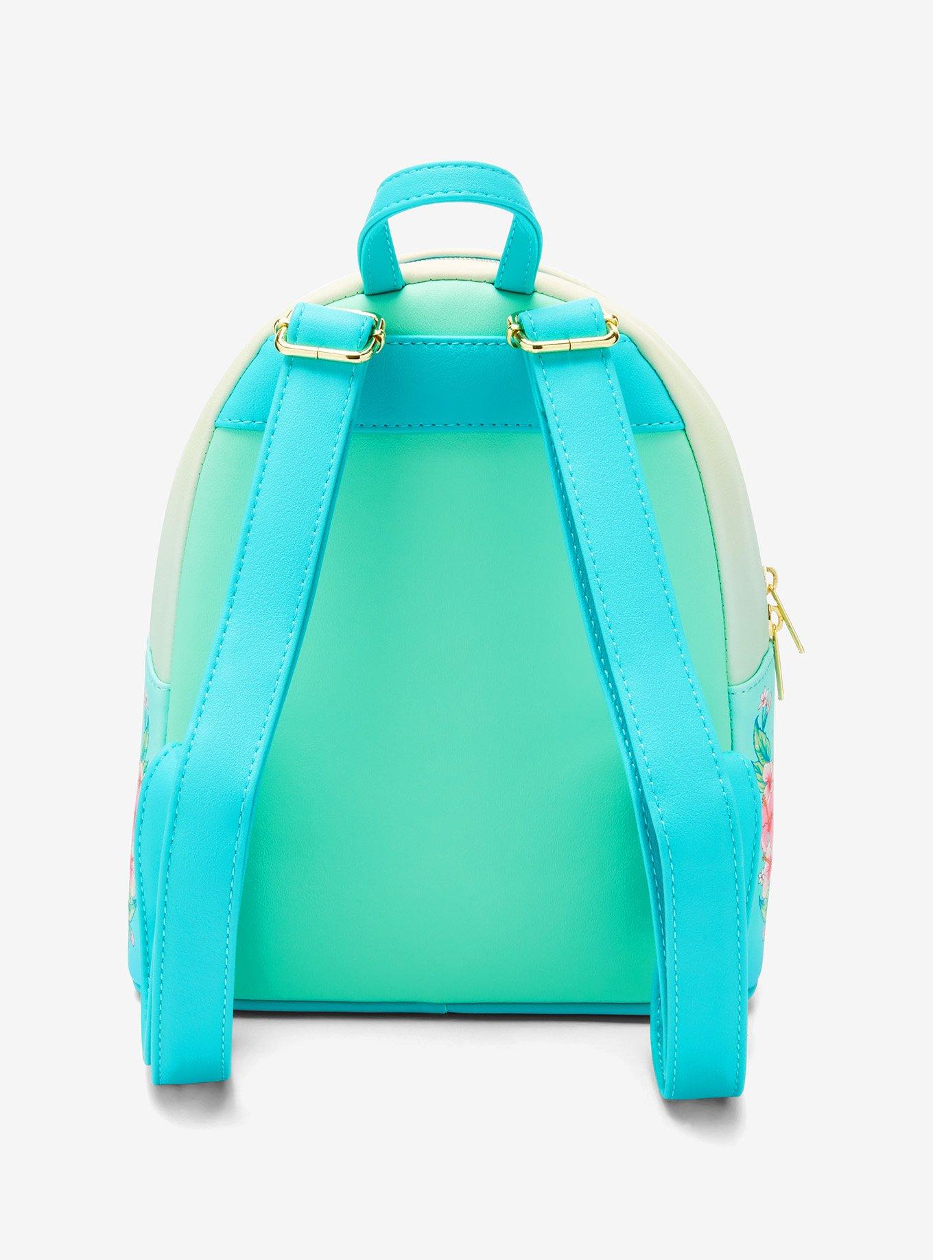 Loungefly Disney Stitch Floral Mini Backpack, , alternate