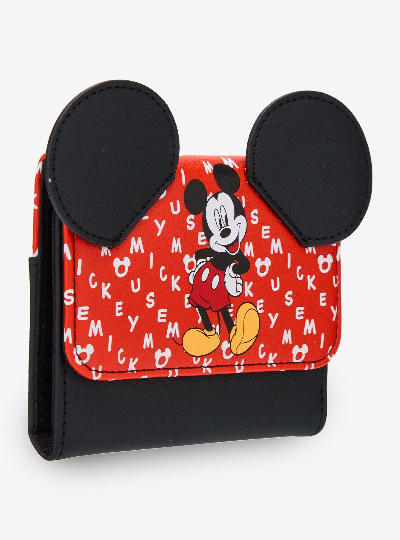 Loungefly Disney Mickey Mouse Ears Slouch Mini Backpack, , hi-res