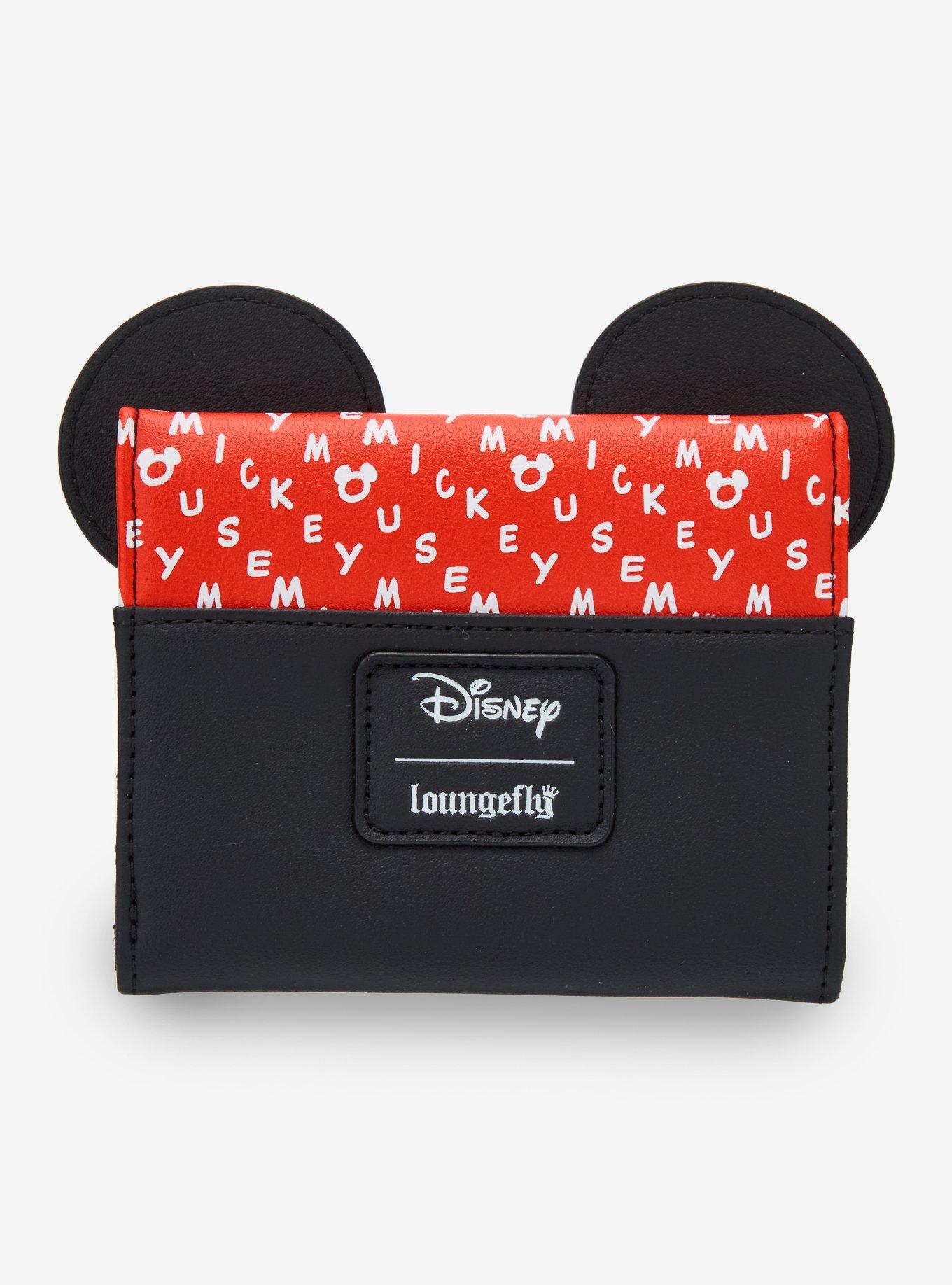 Loungefly Disney Mickey Mouse Ears Slouch Mini Backpack, , alternate