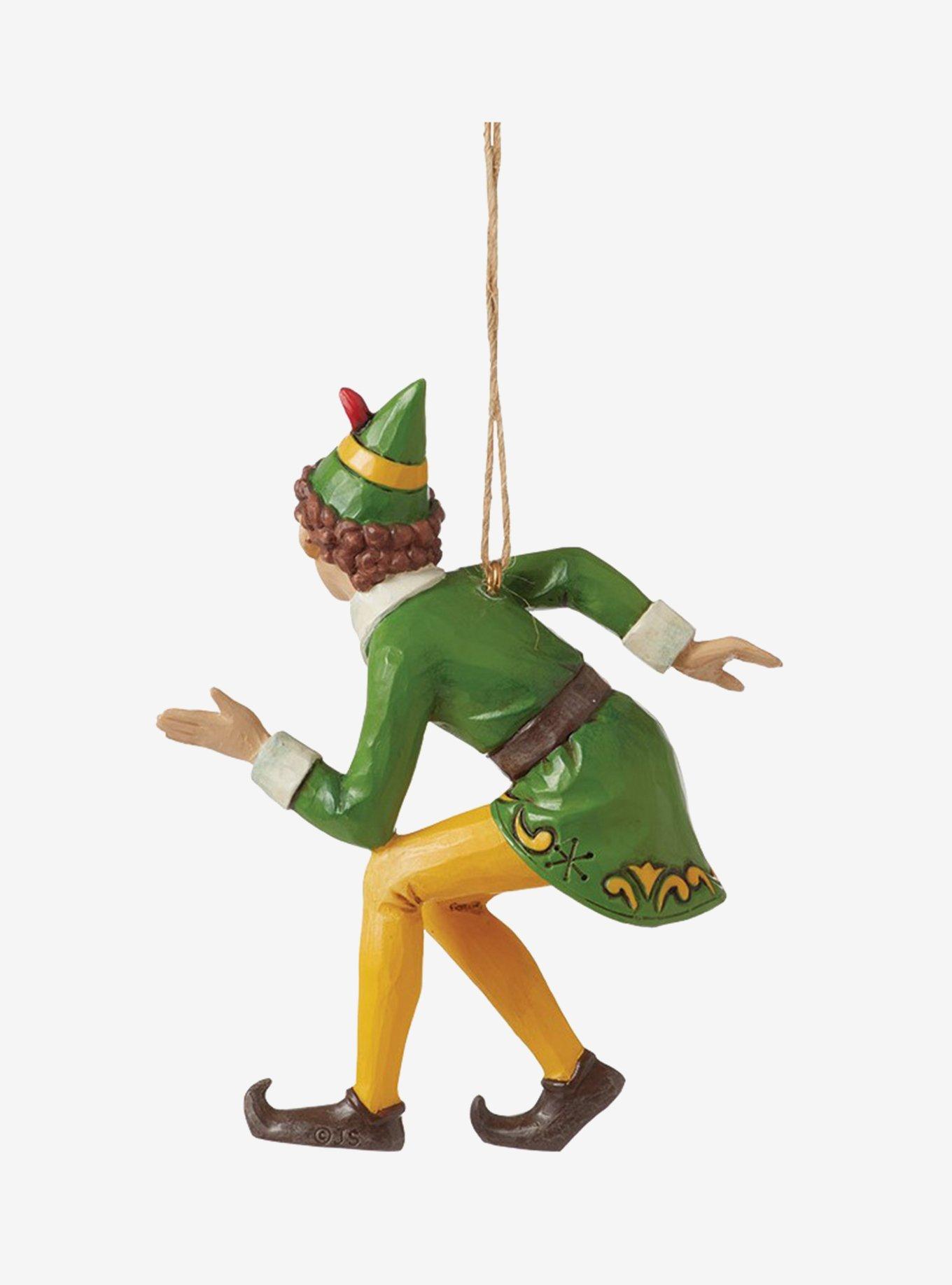 Elf Buddy Crouching Jim Shore Ornament, , hi-res