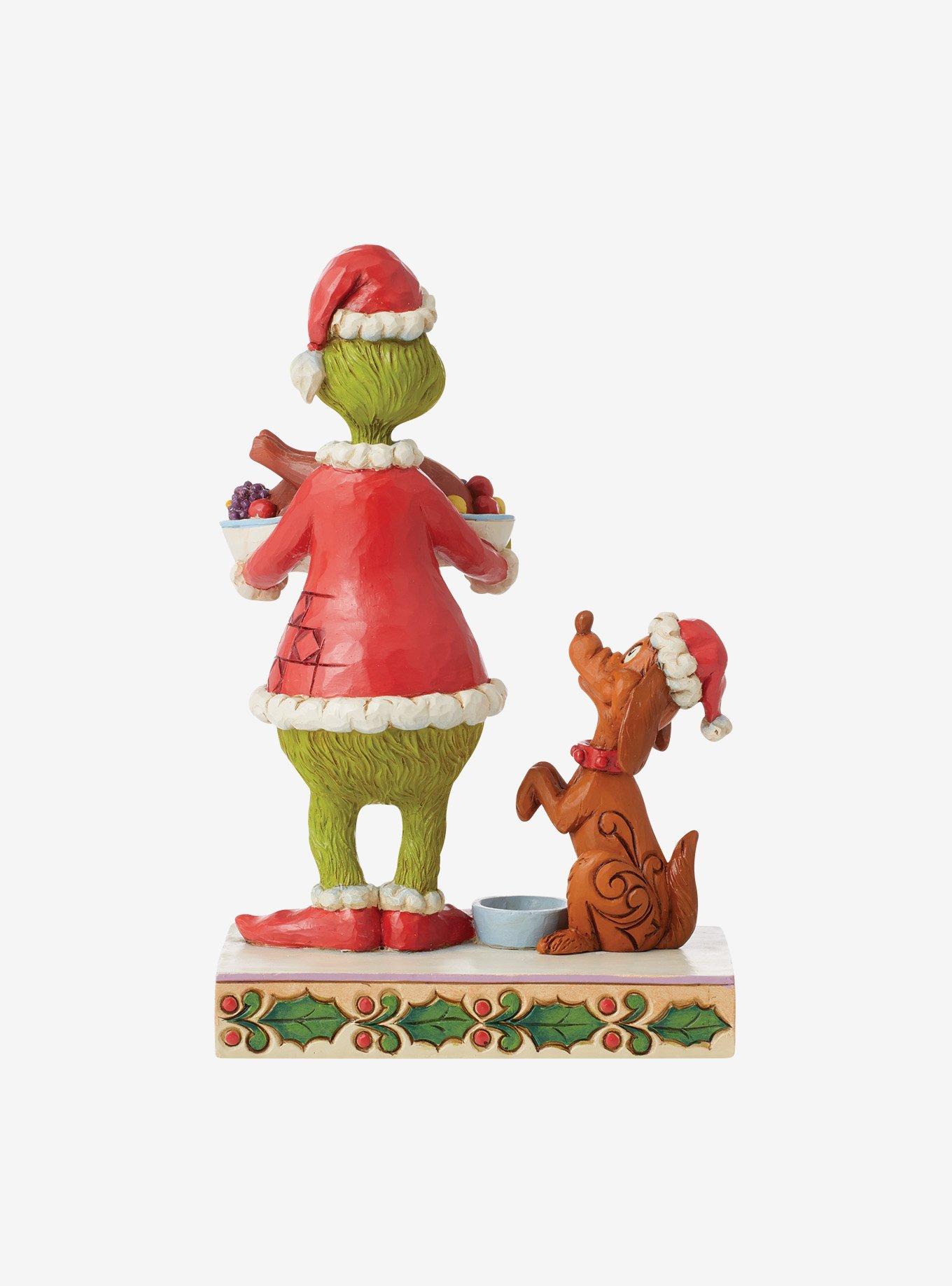 The Grinch with Christmas Dinner Jim Shore Figure, , hi-res