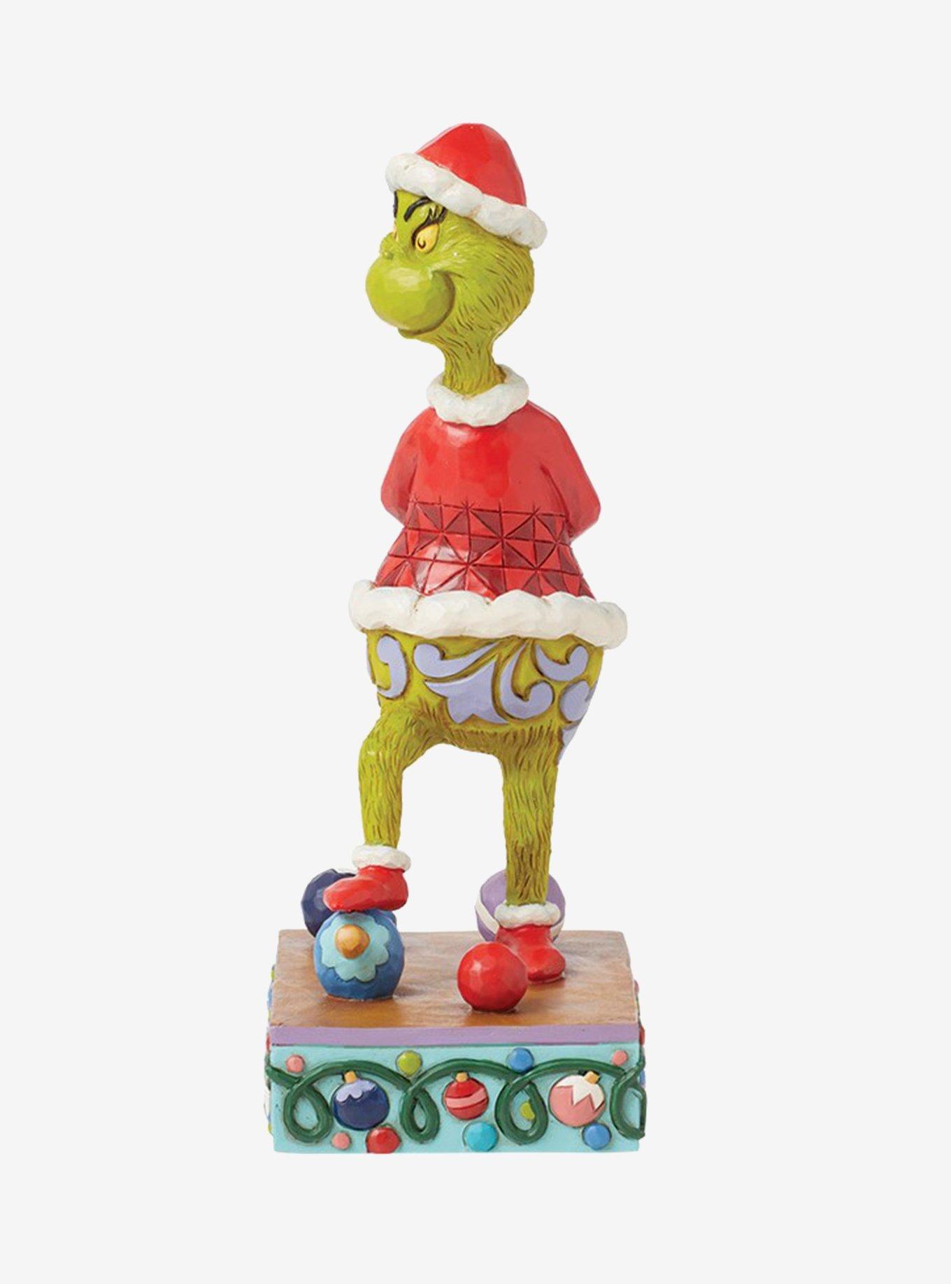 The Grinch Stepping on Ornaments Jim Shore Figure, , hi-res