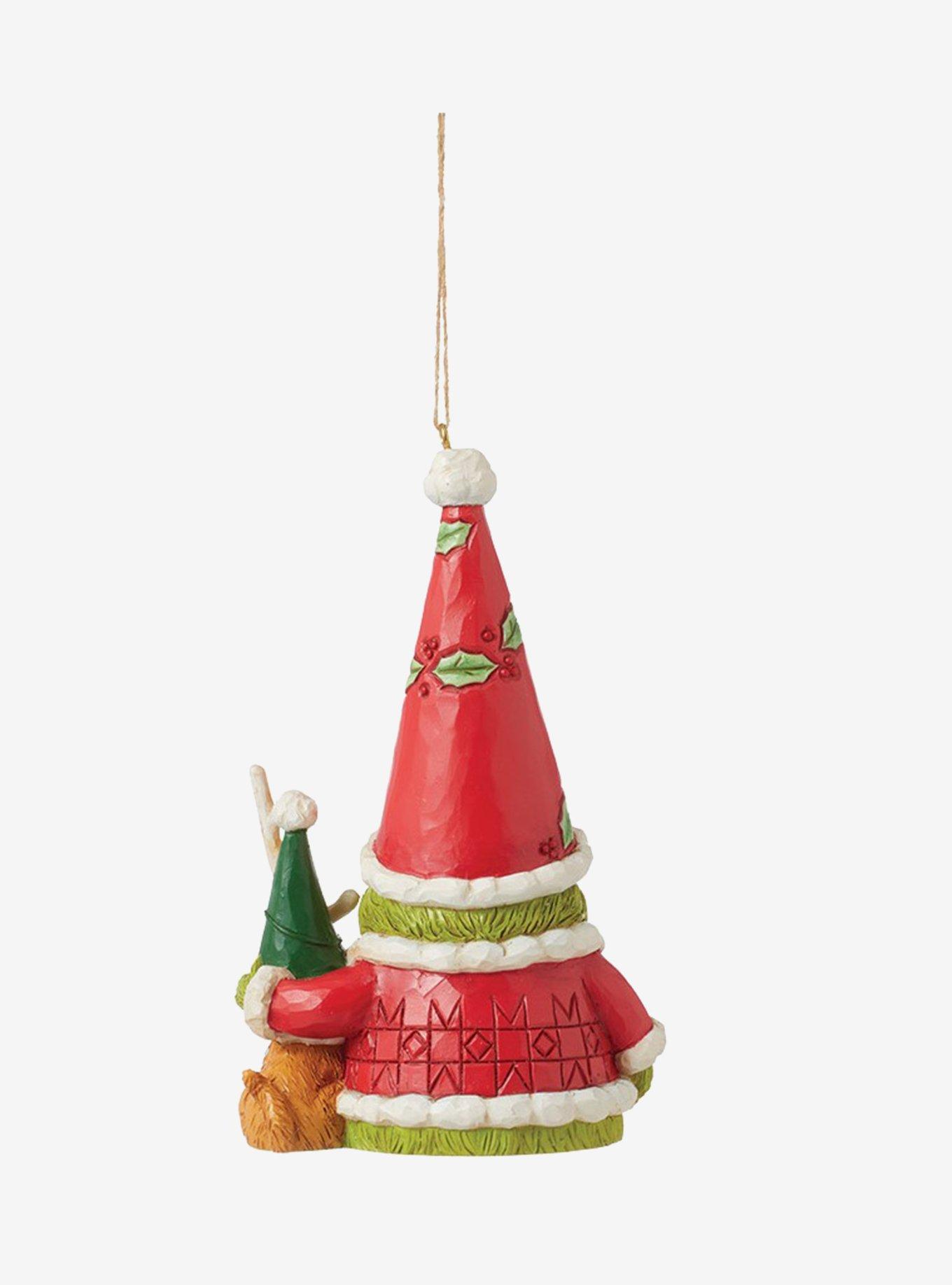 The Grinch Gnome with Max Jim Shore Ornament, , hi-res