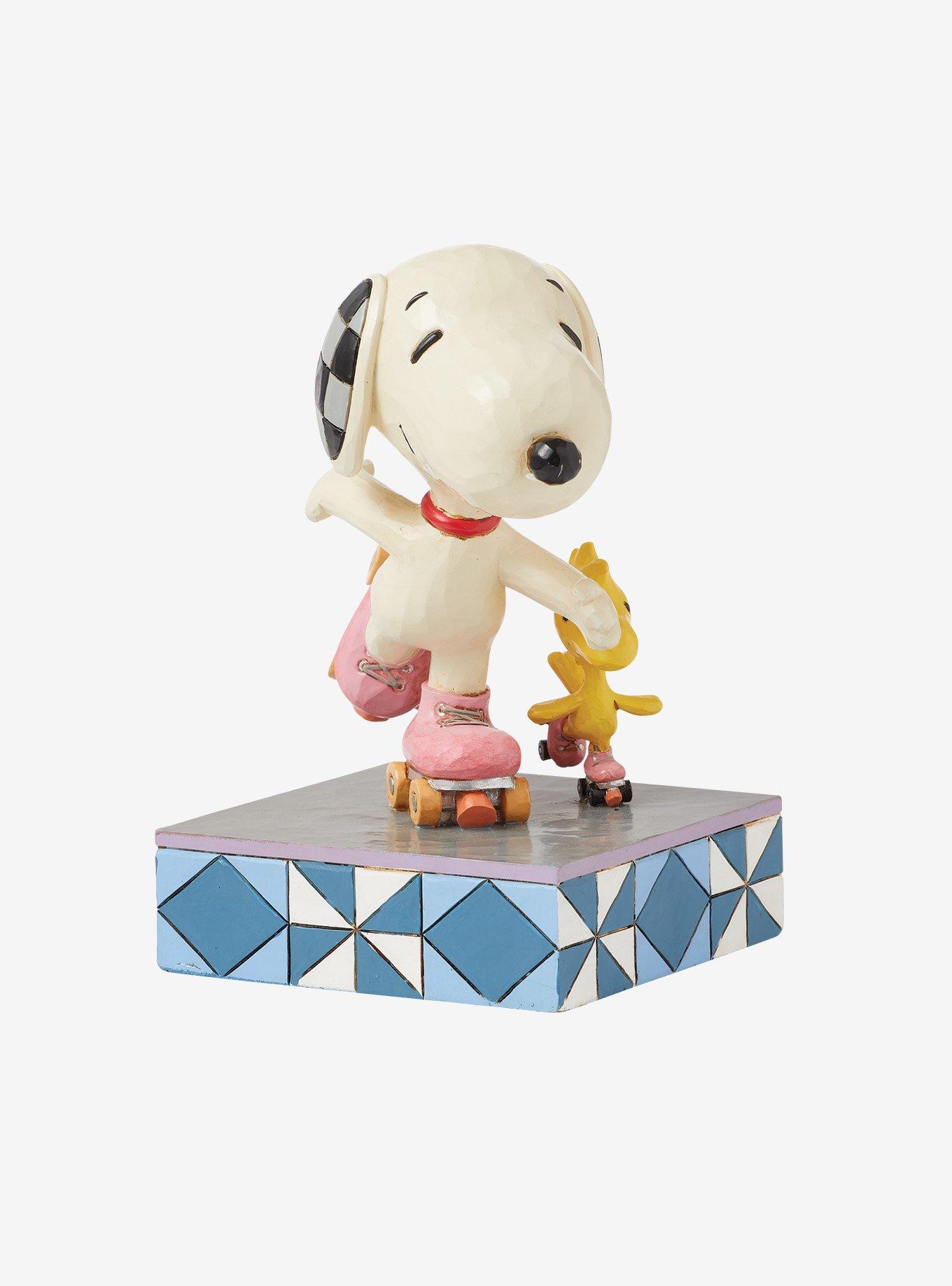 Peanuts Snoopy & Woodstock Skating Jim Shore Figurine, , hi-res