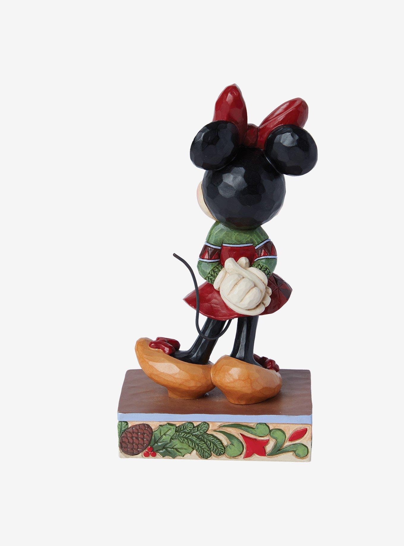 Disney Minnie Christmas Sweater Jim Shore Figure, , hi-res