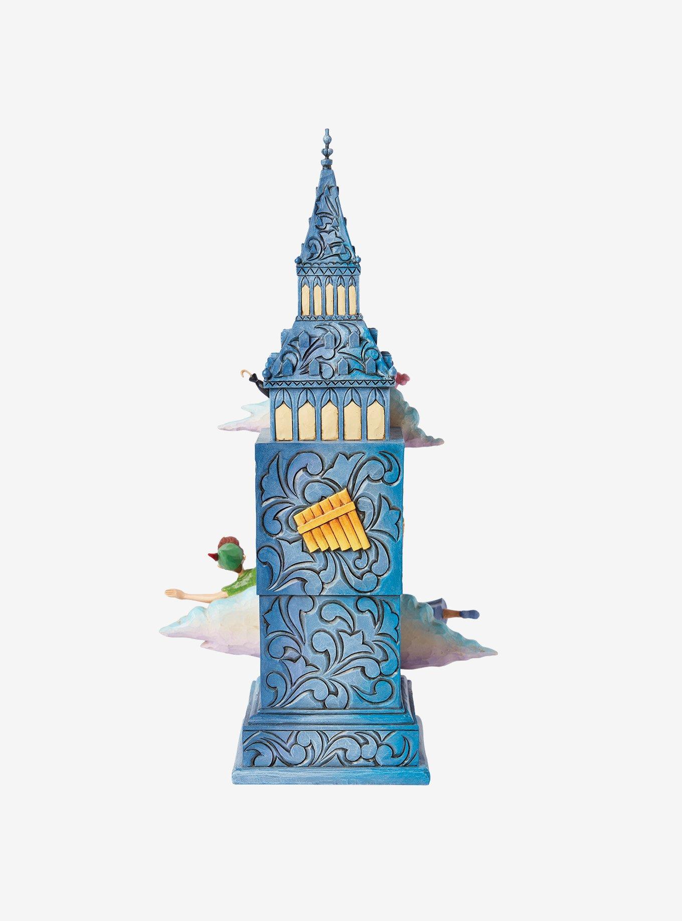 Disney Peter Pan Clock Jim Shore Figure, , hi-res