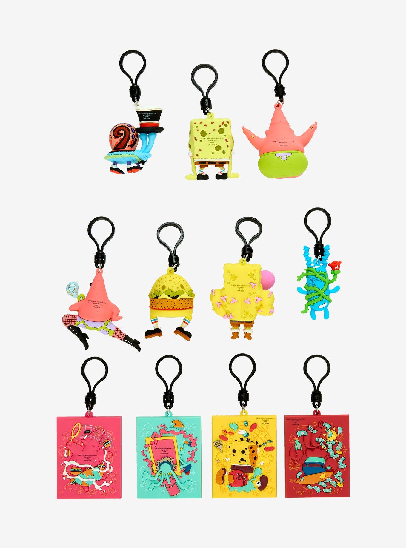 Nickelodeon SpongeBob SquarePants Characters Blind Bag Figural Bag Clip