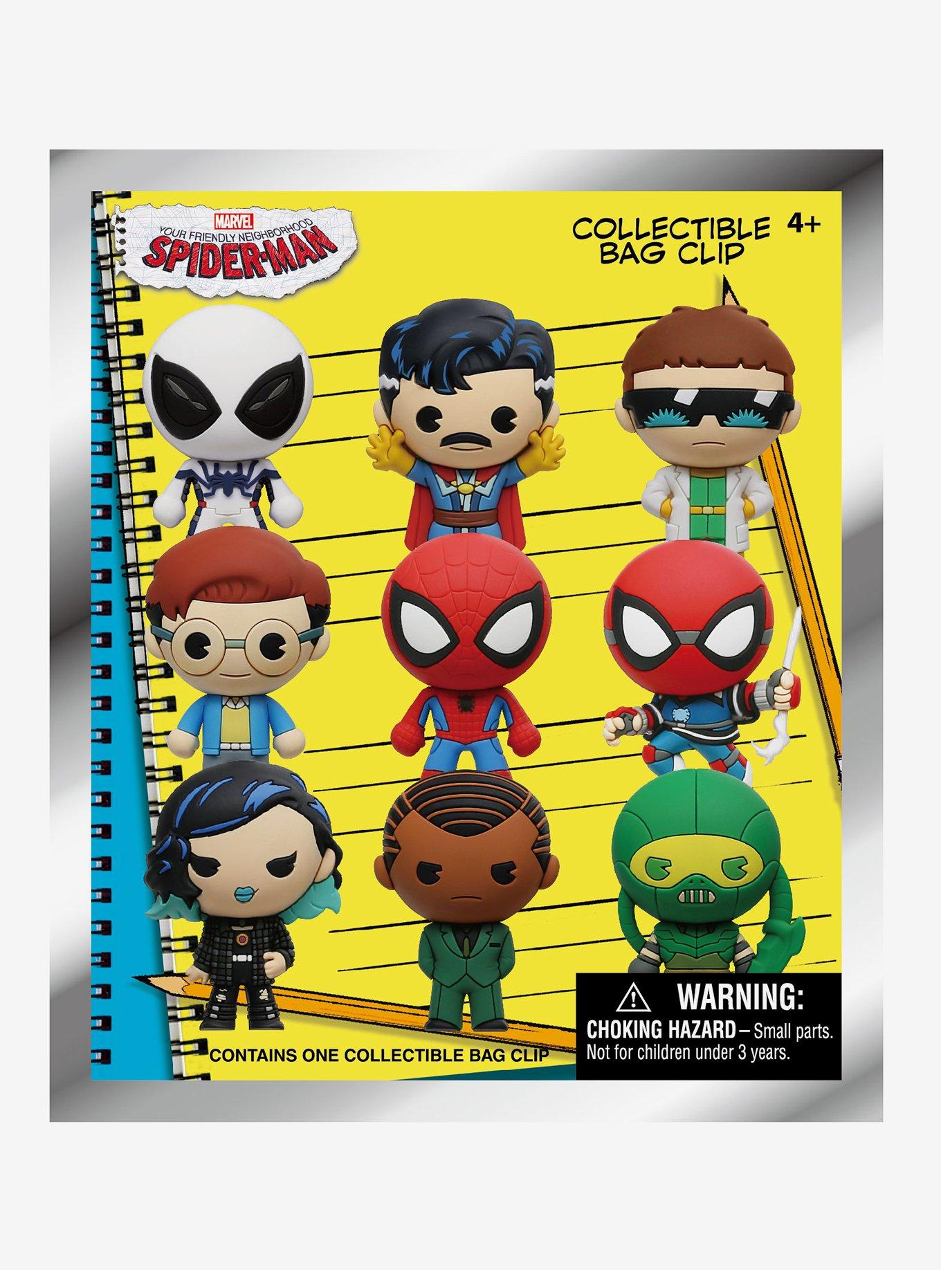 Marvel Your Friendly Neighborhood Spider-Man Blind Bag Figural Bag Clip, , hi-res