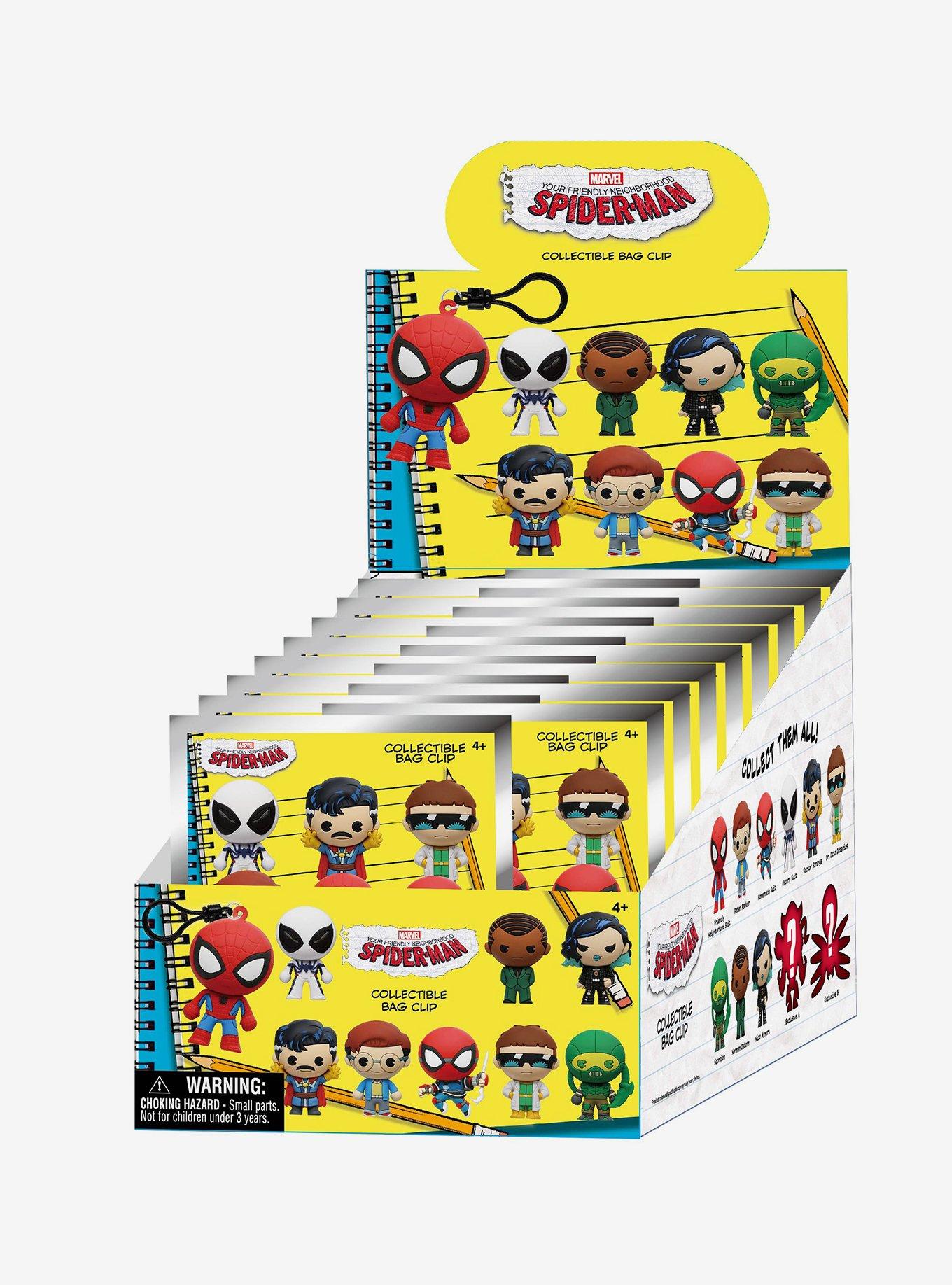 Marvel Your Friendly Neighborhood Spider-Man Blind Bag Figural Bag Clip, , alternate