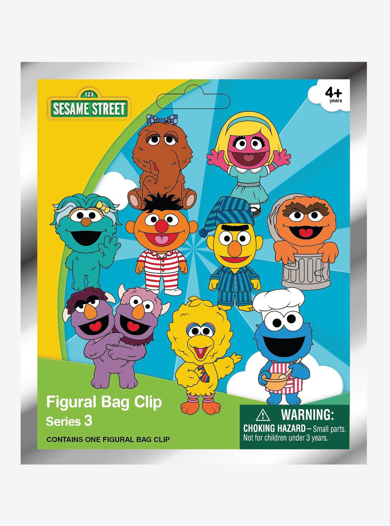 Sesame Street Series 3 Blind Bag Figural Bag Clip, , hi-res