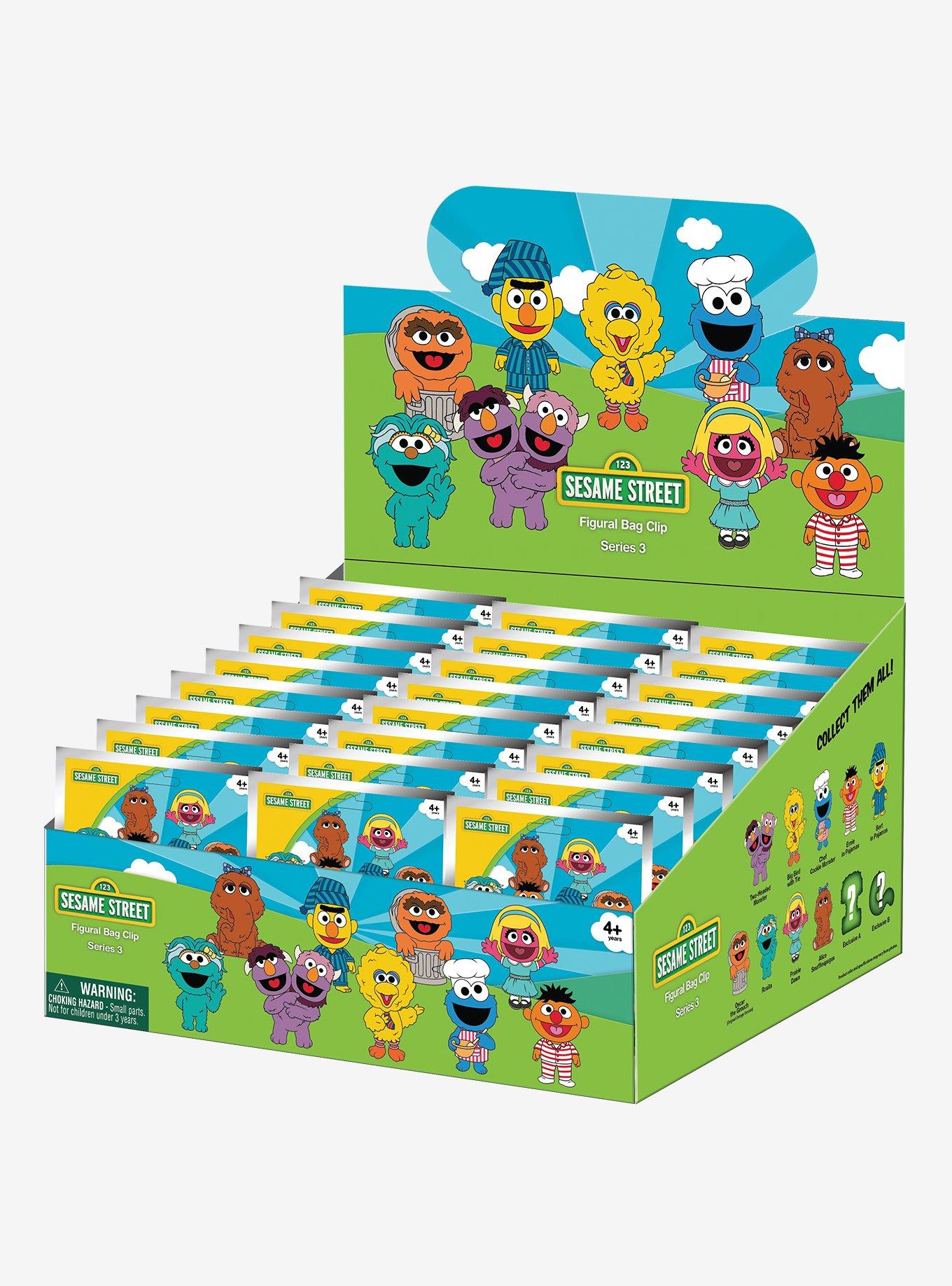 Sesame Street Series 3 Blind Bag Figural Bag Clip, , alternate