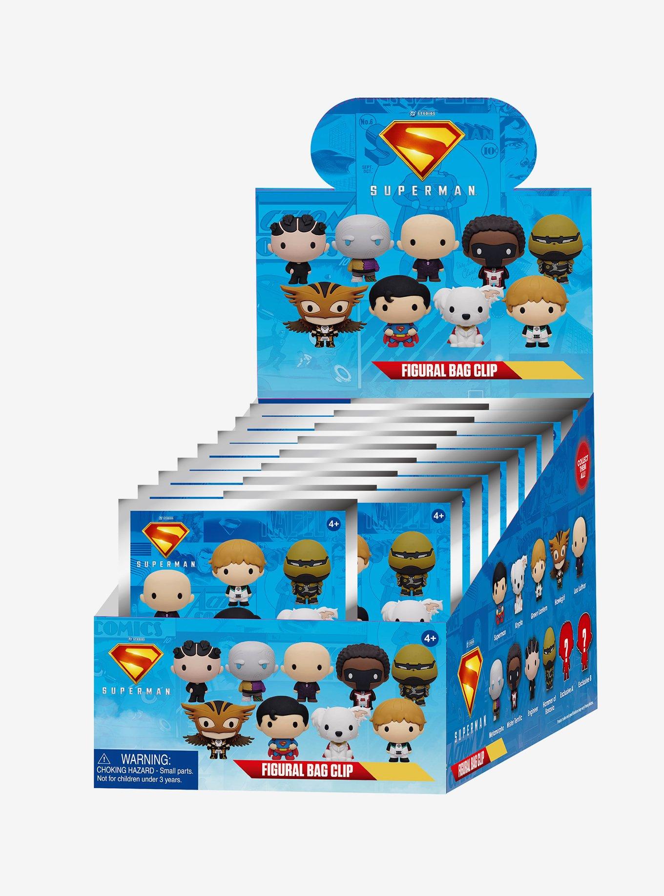 DC Comics Superman Blind Bag Figural Bag Clip