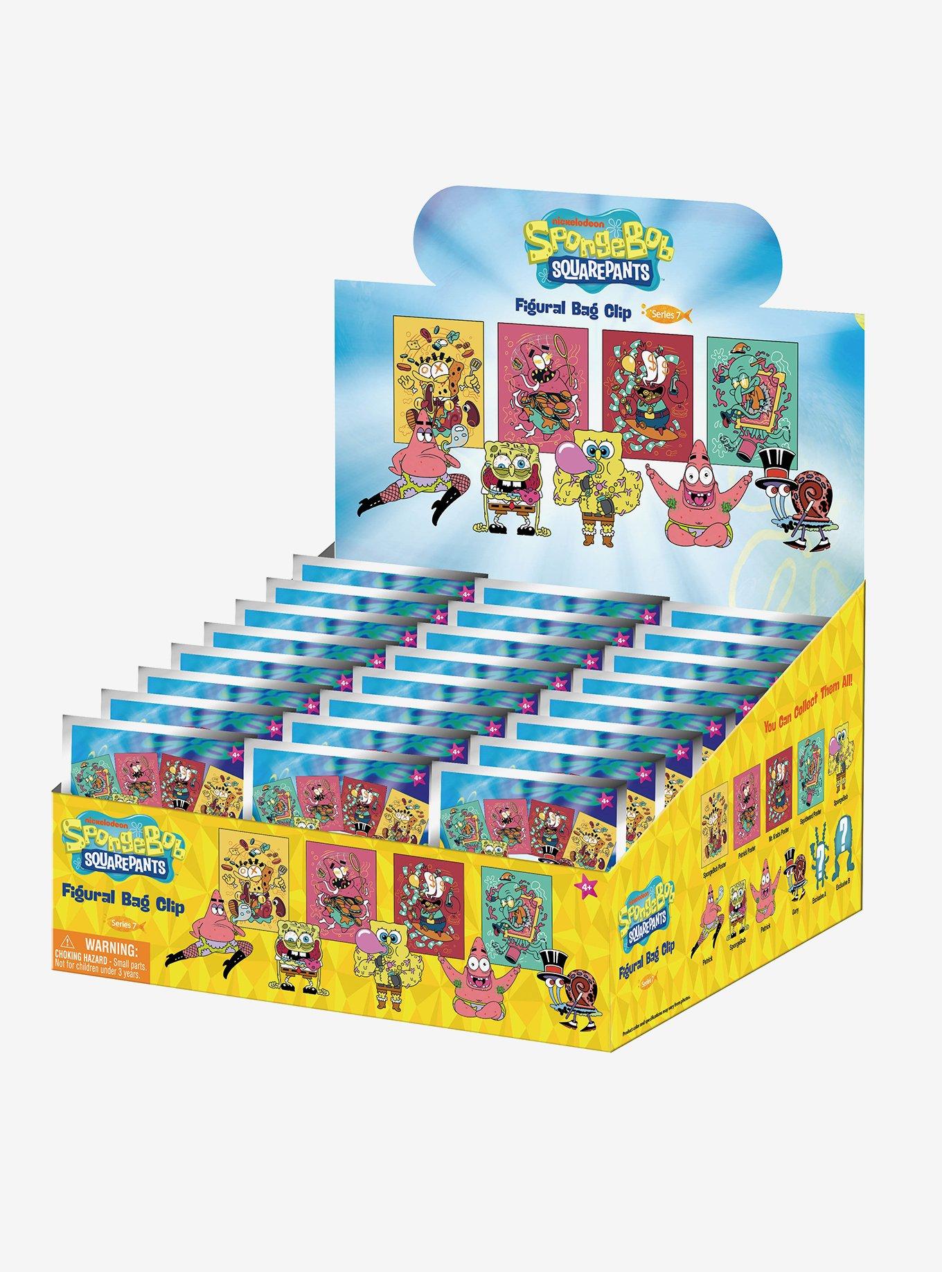 SpongeBob SquarePants Character Series 7 Blind Bag Figural Bag Clip, , alternate