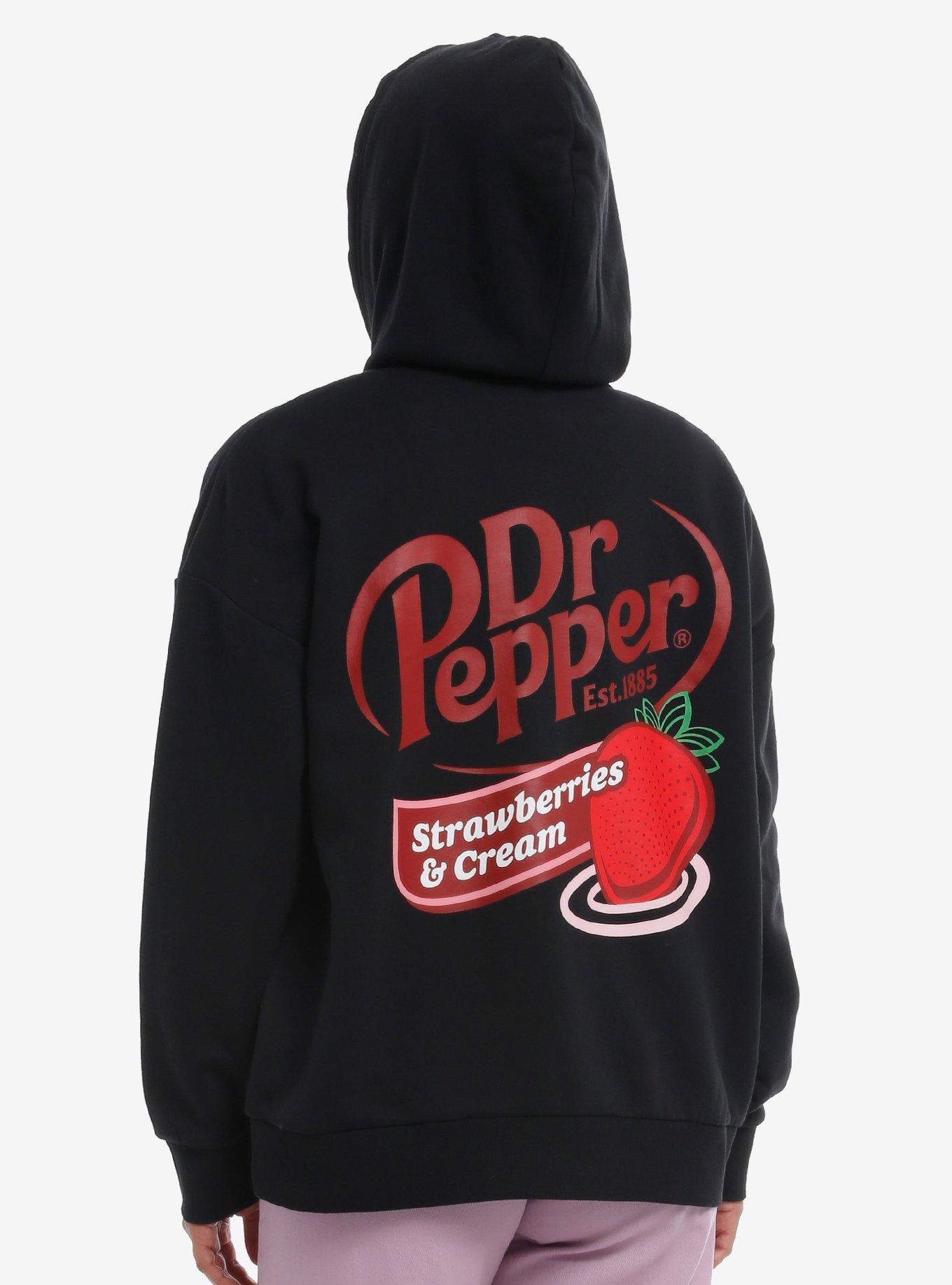 Dr. Pepper Strawberries & Cream Girls Hoodie, , hi-res