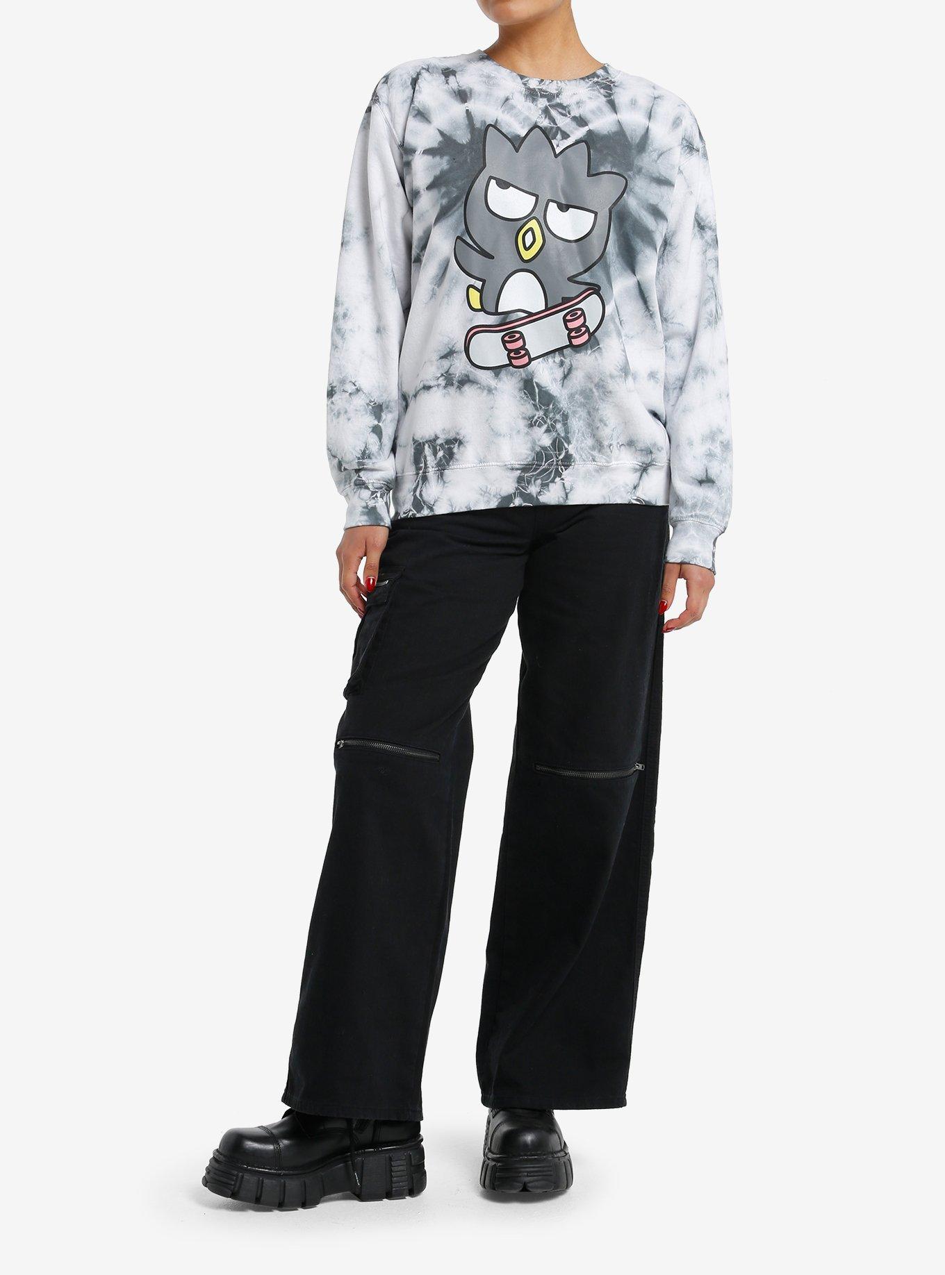 Badtz-Maru Skateboard Tie-Dye Girls Sweatshirt, , hi-res