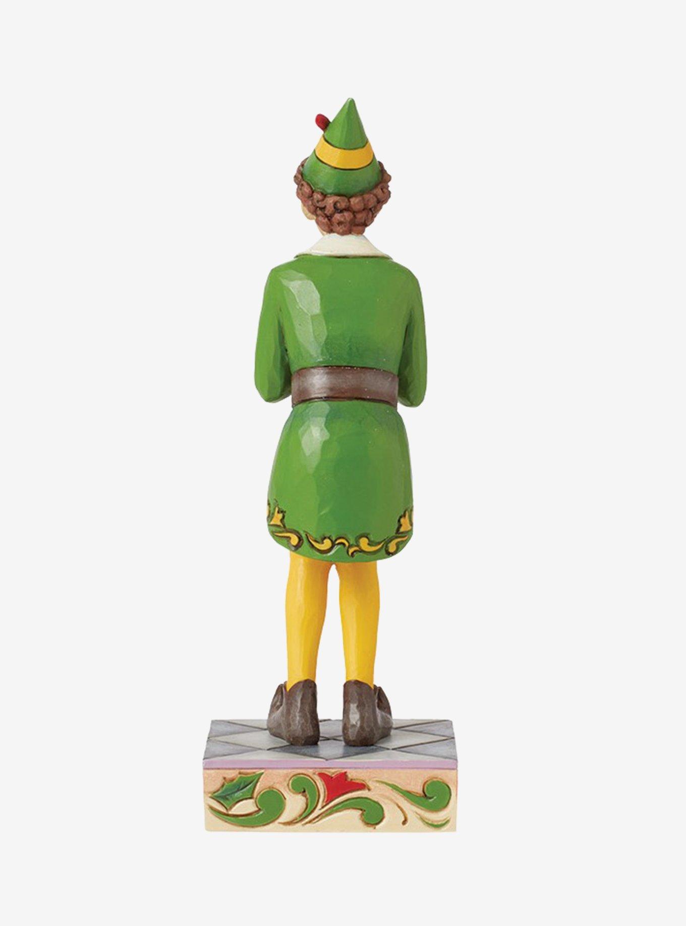 Elf Buddy Excited Pose Jim Shore Figure, , alternate