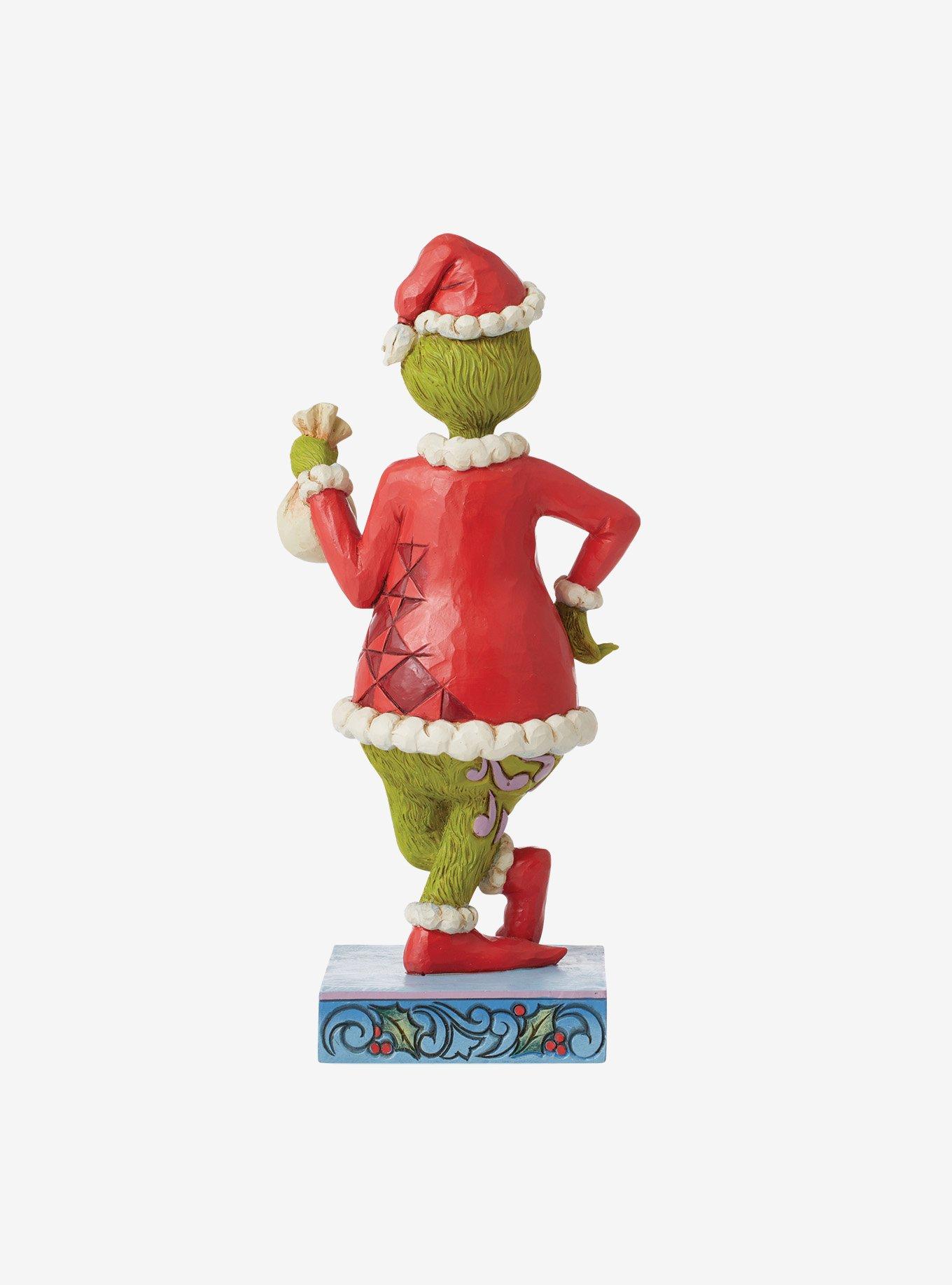 The Grinch with Bag Of Coal Jim Shore Figure, , hi-res