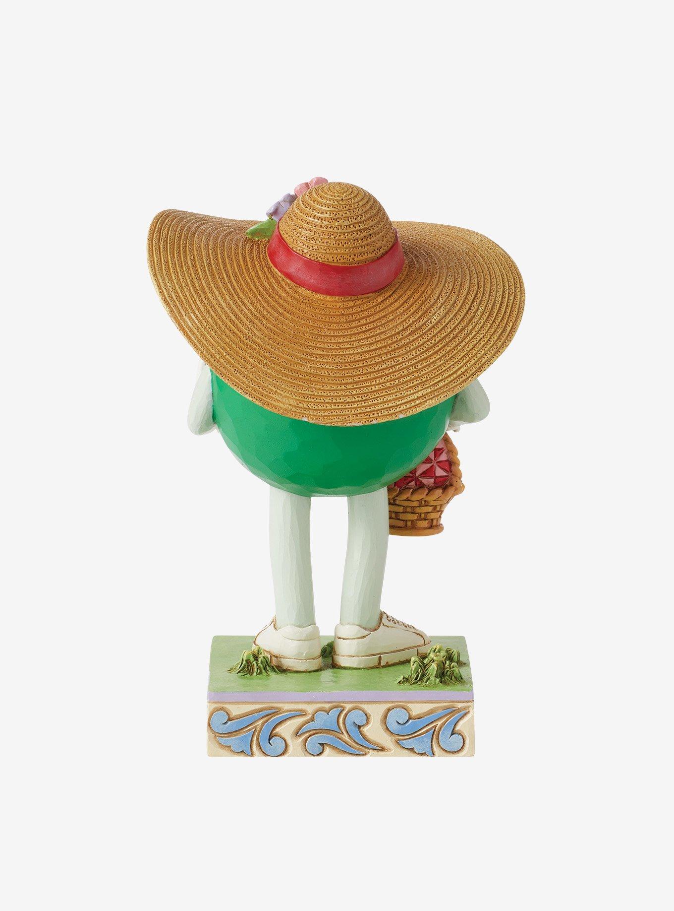 M&M's Green with Easter Basket Jim Shore Figure, , hi-res