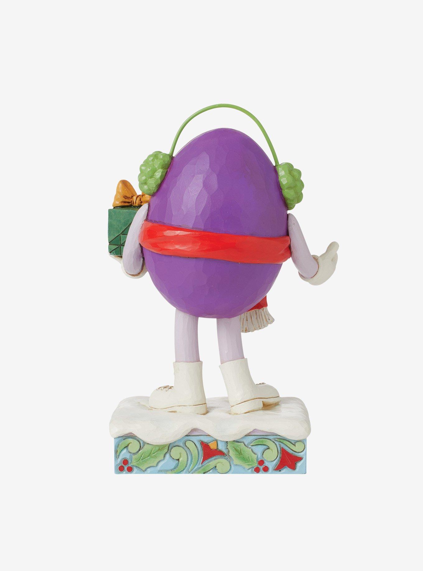 M&M's Purple with Gift Jim Shore Figure, , hi-res