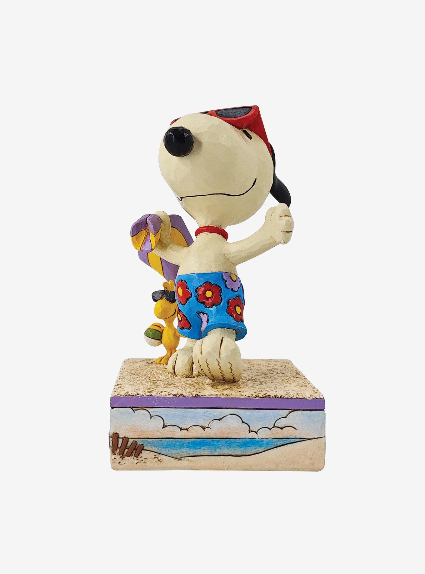 Peanuts Snoopy & Woodstock Poolside Jim Shore Figure, , hi-res