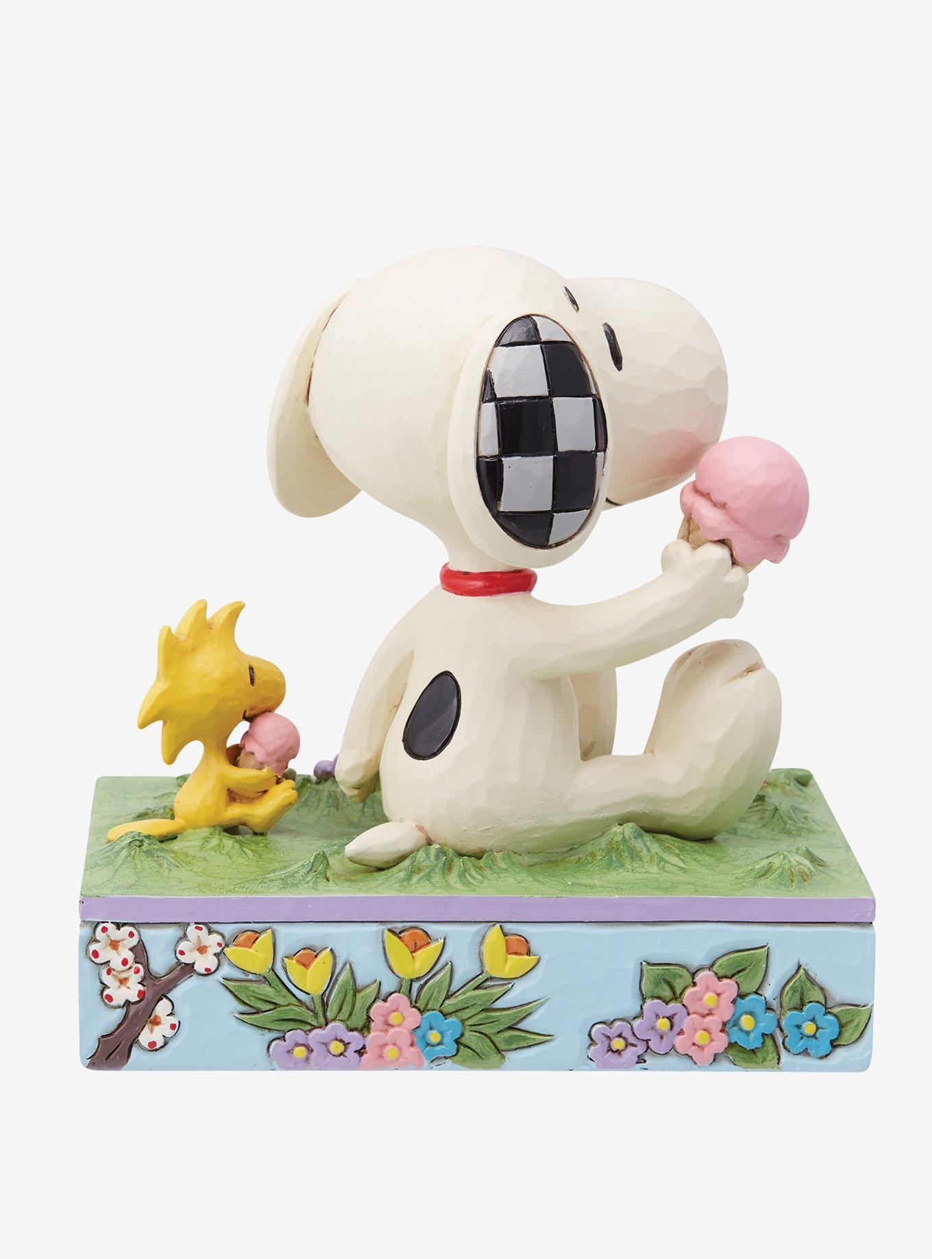 Peanuts Snoopy & Woodstock Ice Cream Jim Shore Figure, , hi-res