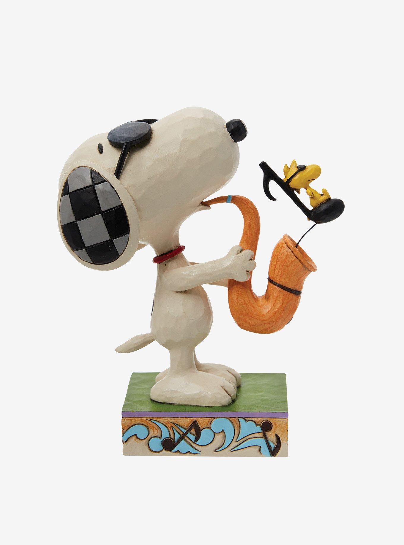 Peanuts Joe Cool Playing Sax Jim Shore Figure, , alternate