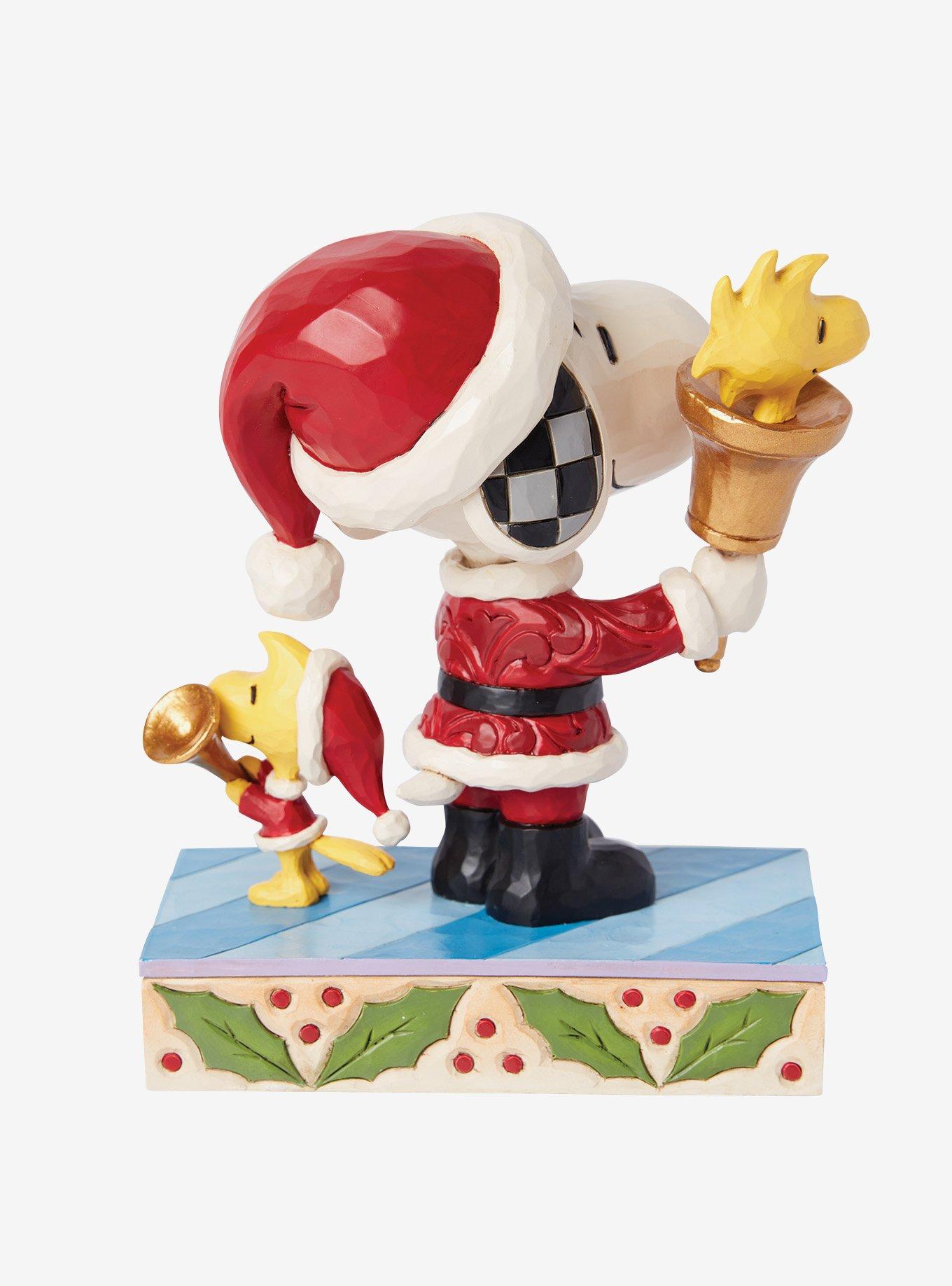 Peanuts Snoopy & Woodstock Santa Jim Shore Figure, , alternate