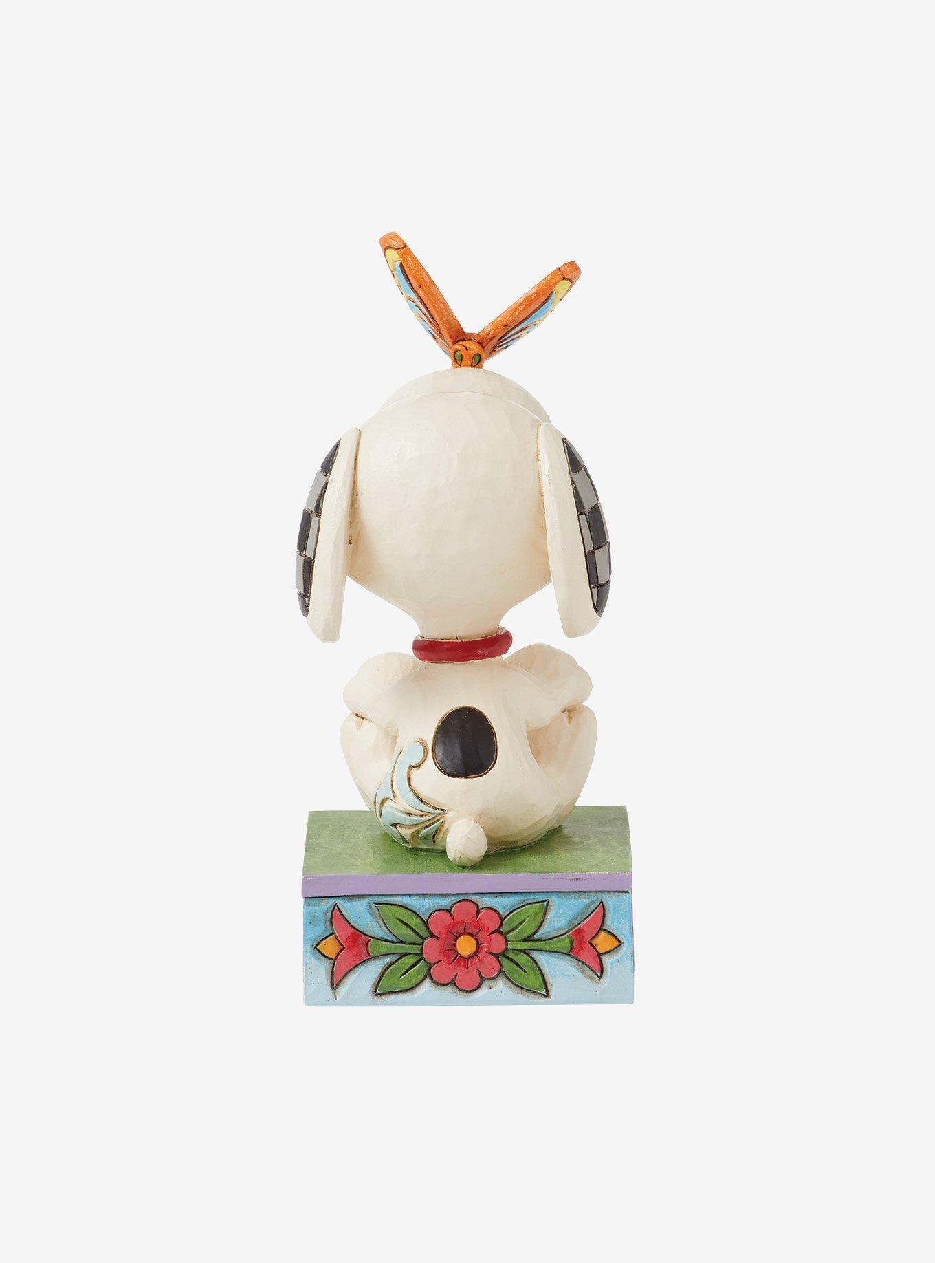 Peanuts Snoopy Butterfly on Nose Jim Shore Figure, , hi-res