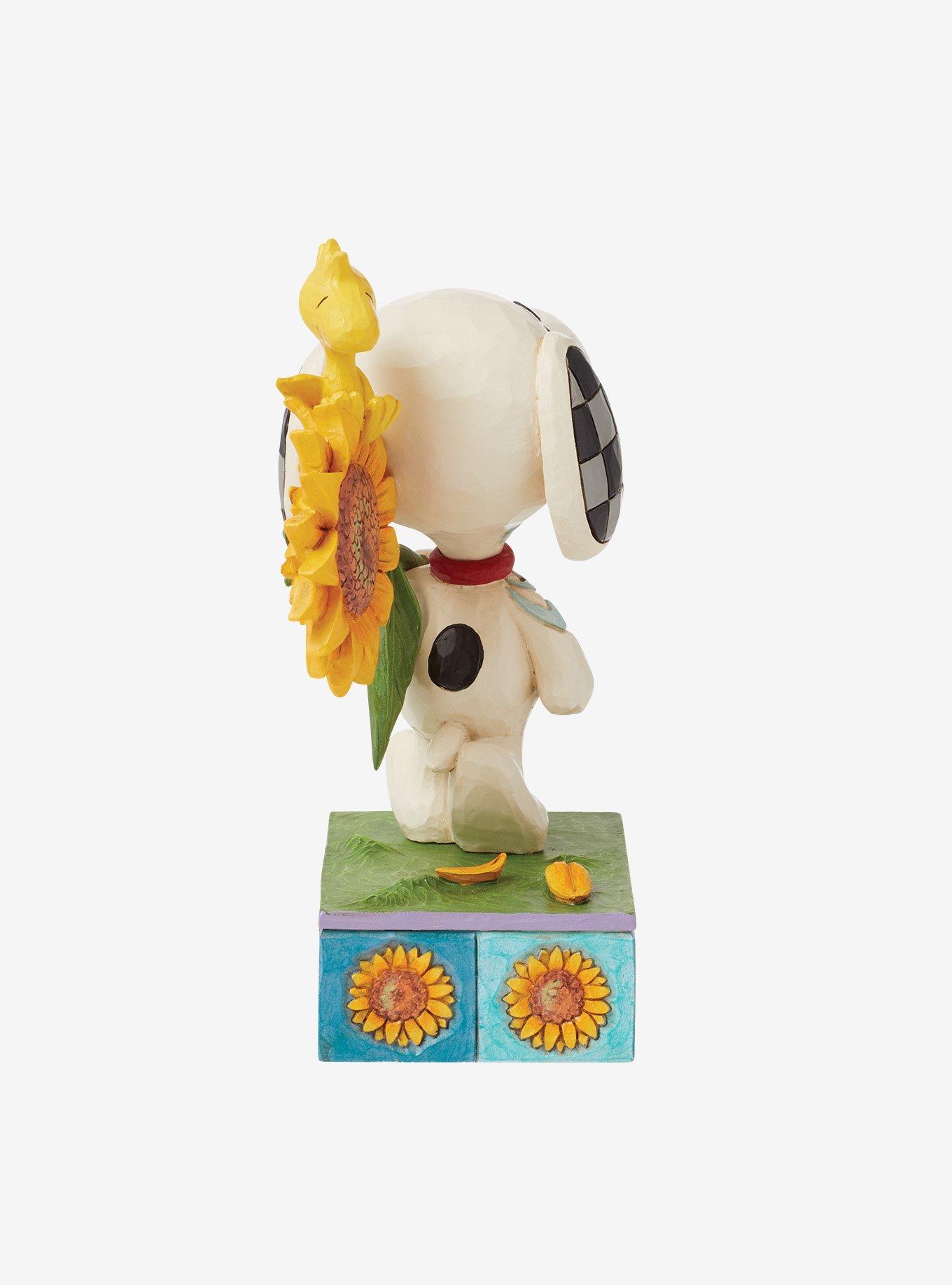 Peanuts Snoopy & Woodstock Sunflower Jim Shore Figure, , hi-res