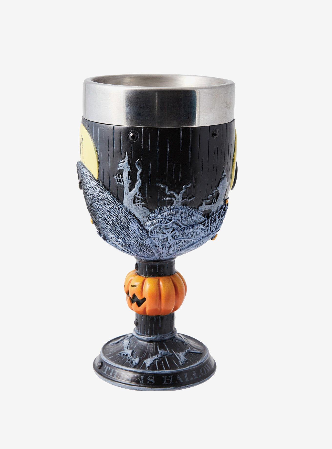 Disney Nightmare Before Christmas Nightmare Hill Scene Goblet, , hi-res