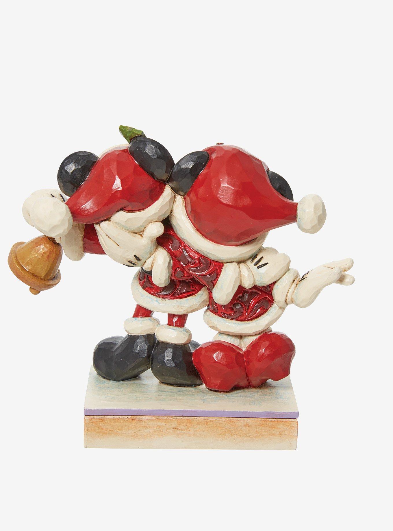 Disney Mickey & Minnie Santa Jim Shore Figure, , hi-res