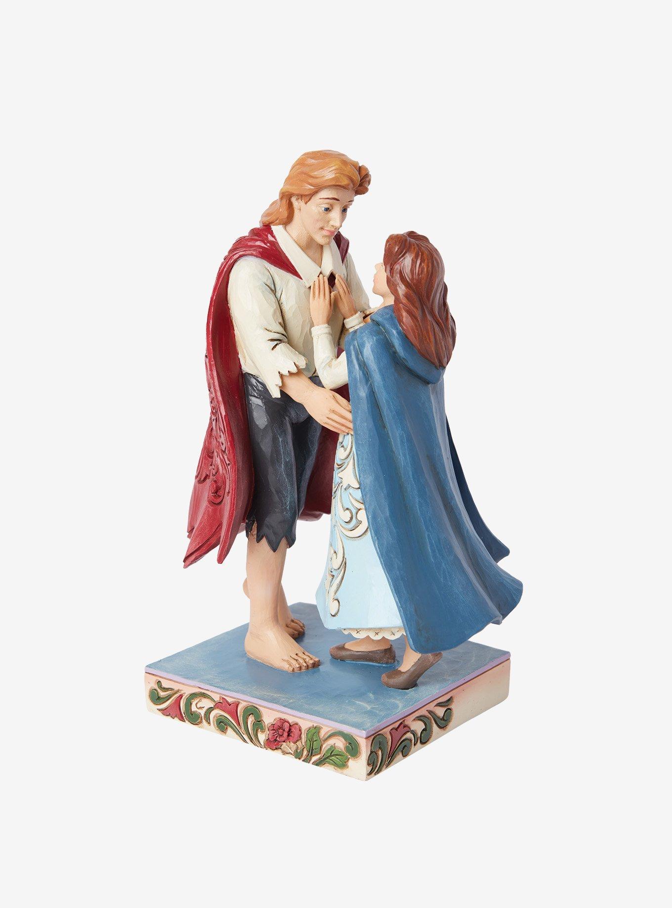 Disney Beauty and The Beast Belle & Prince Jim Shore Figure, , hi-res