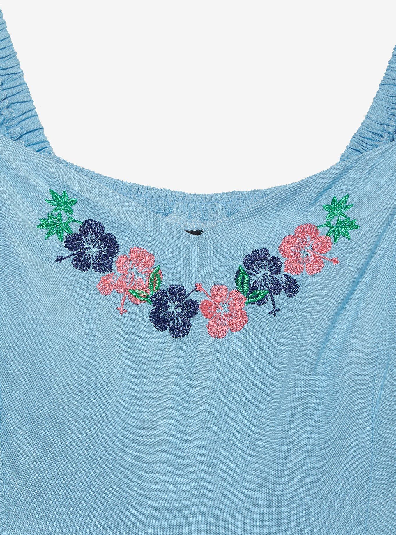 Disney Lilo & Stitch Tropical Smocked Dress Plus Size, MULTI, alternate