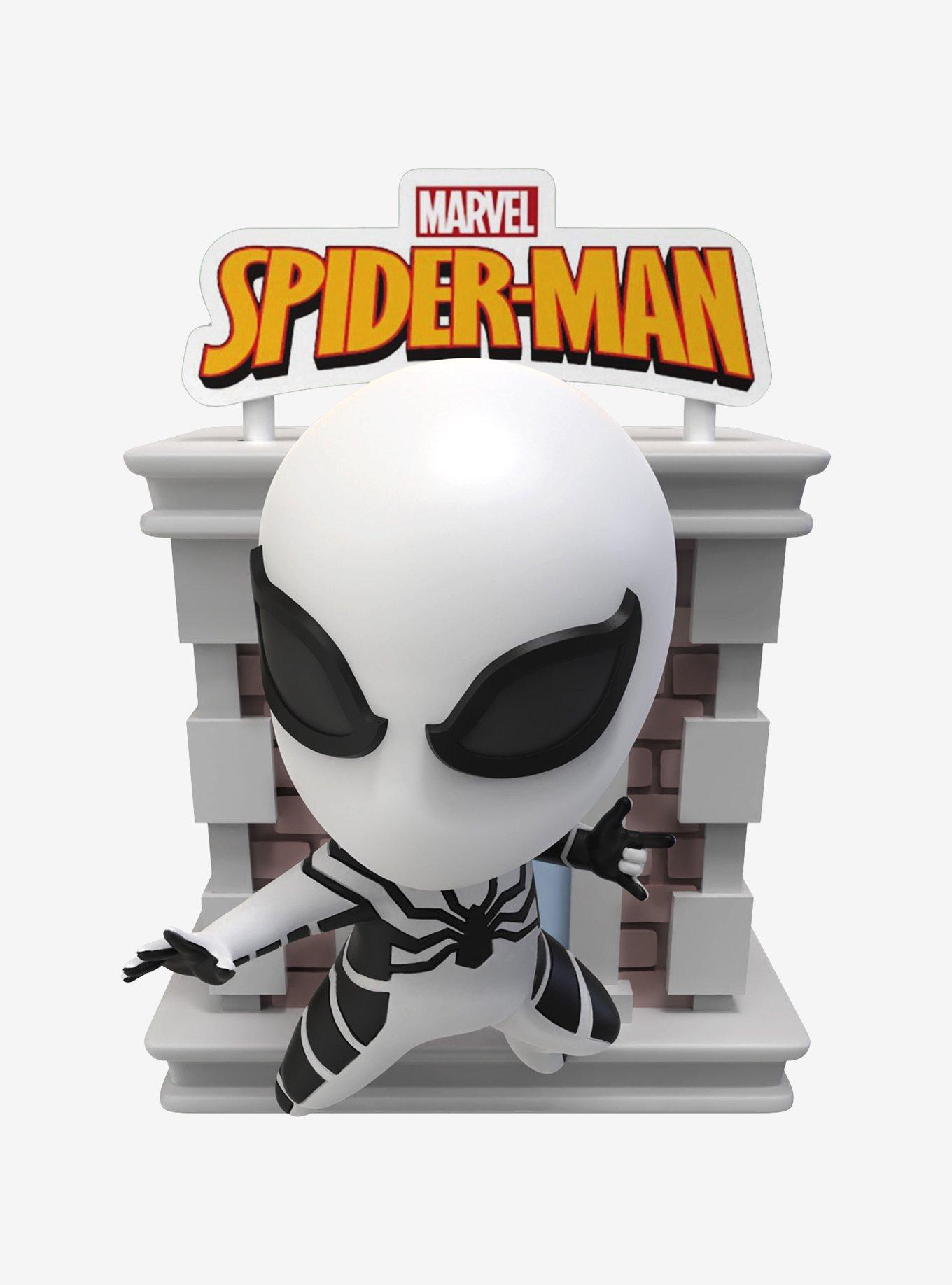 YuMe Toys Marvel Spider-Man Tower Series Hero Box Blind Box Figure, , hi-res