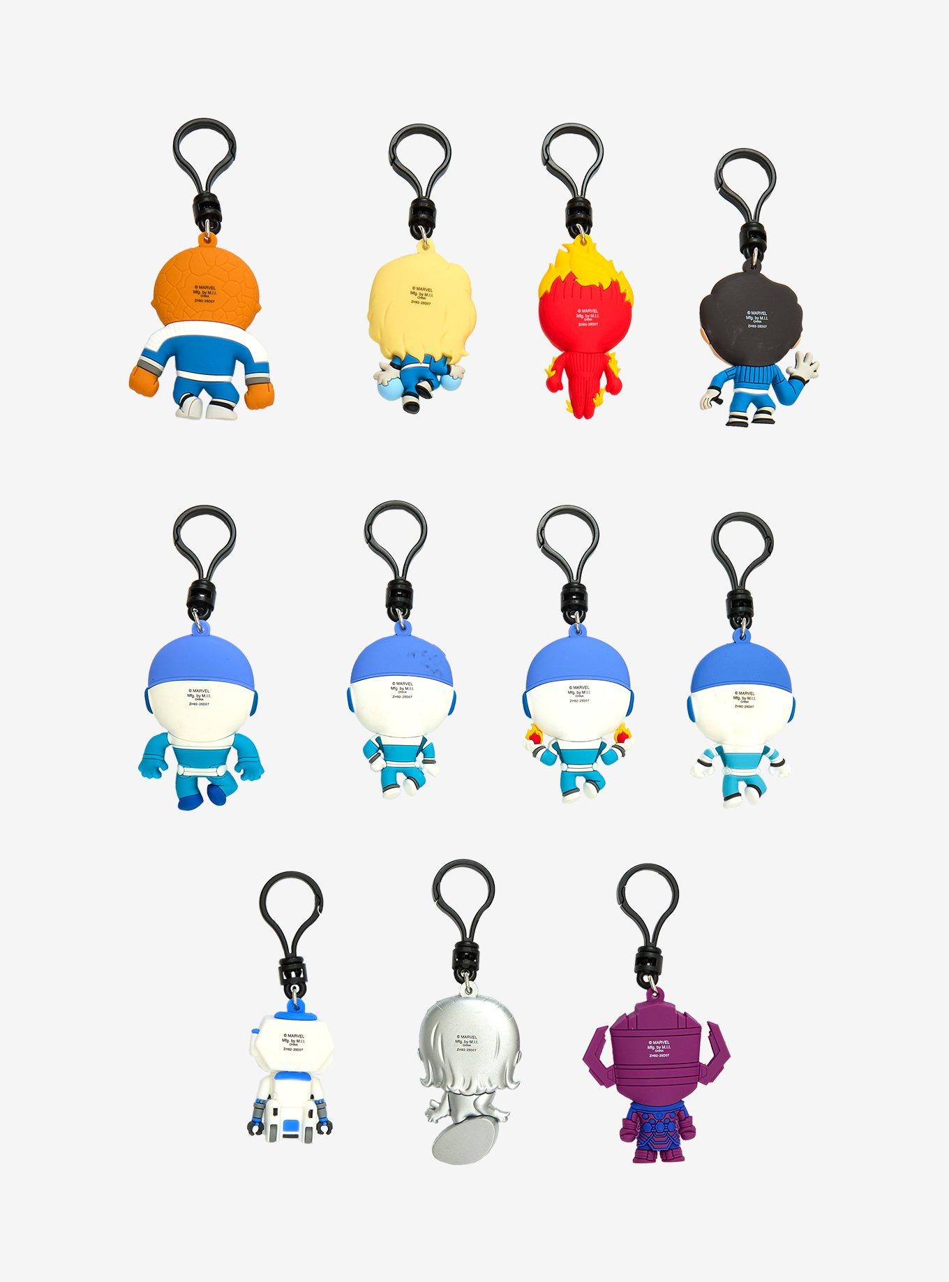 Marvel The Fantastic Four: First Steps Characters Blind Bag Figural Bag Clip, , hi-res