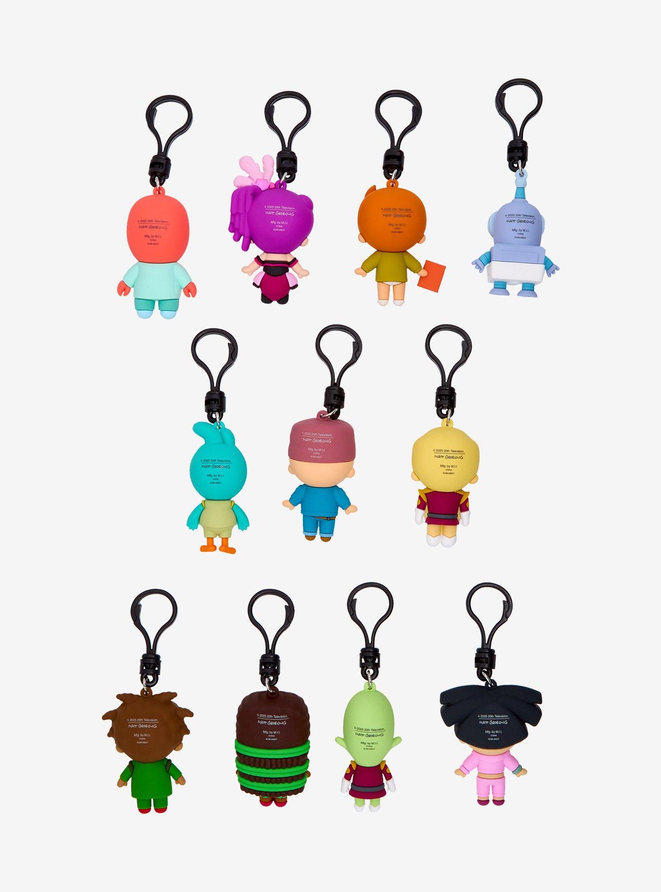 Futurama Characters Blind Bag Figural Bag Clip, , hi-res
