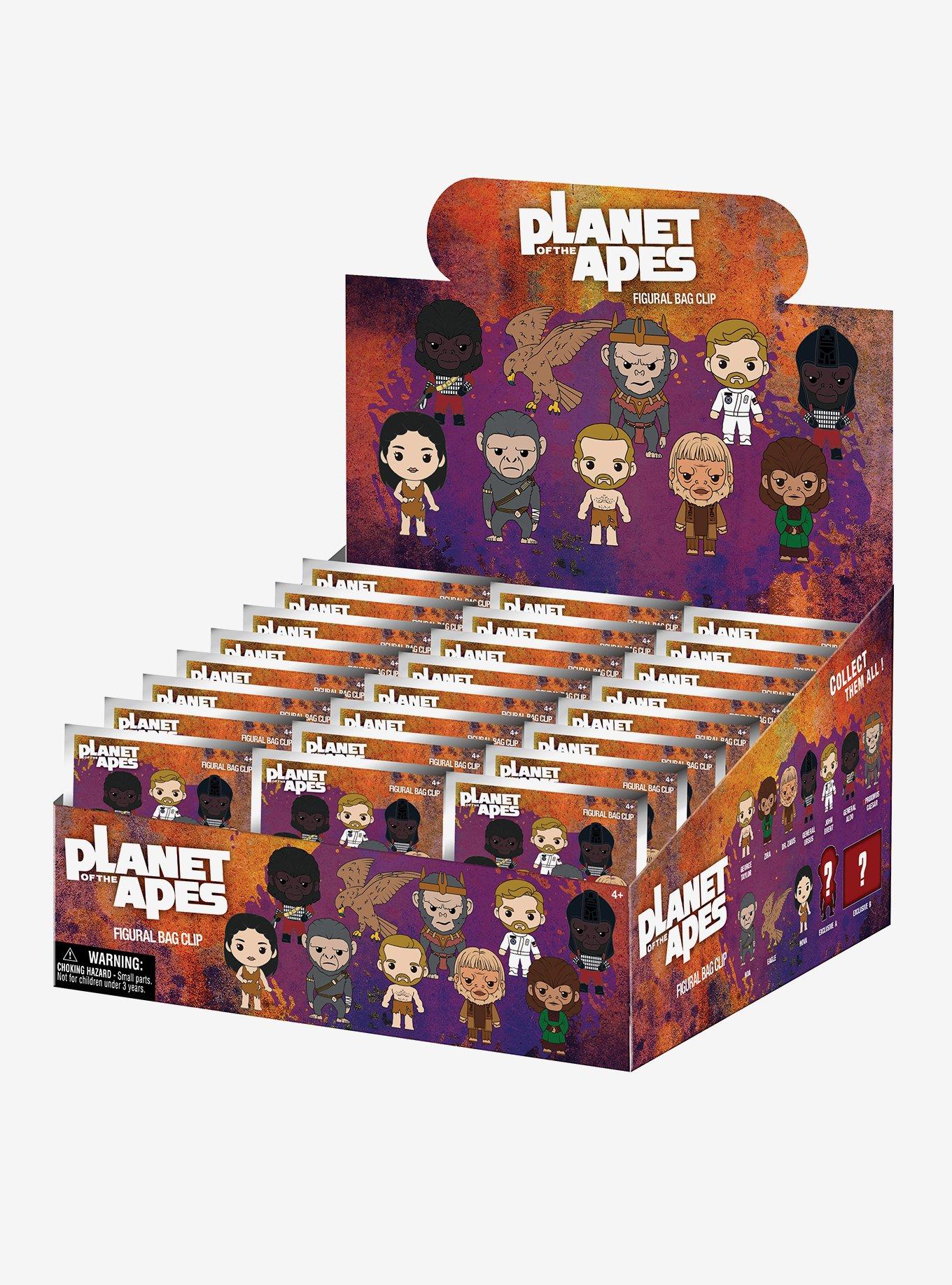 Planet of The Apes Characters Blind Bag Figural Bag Clip