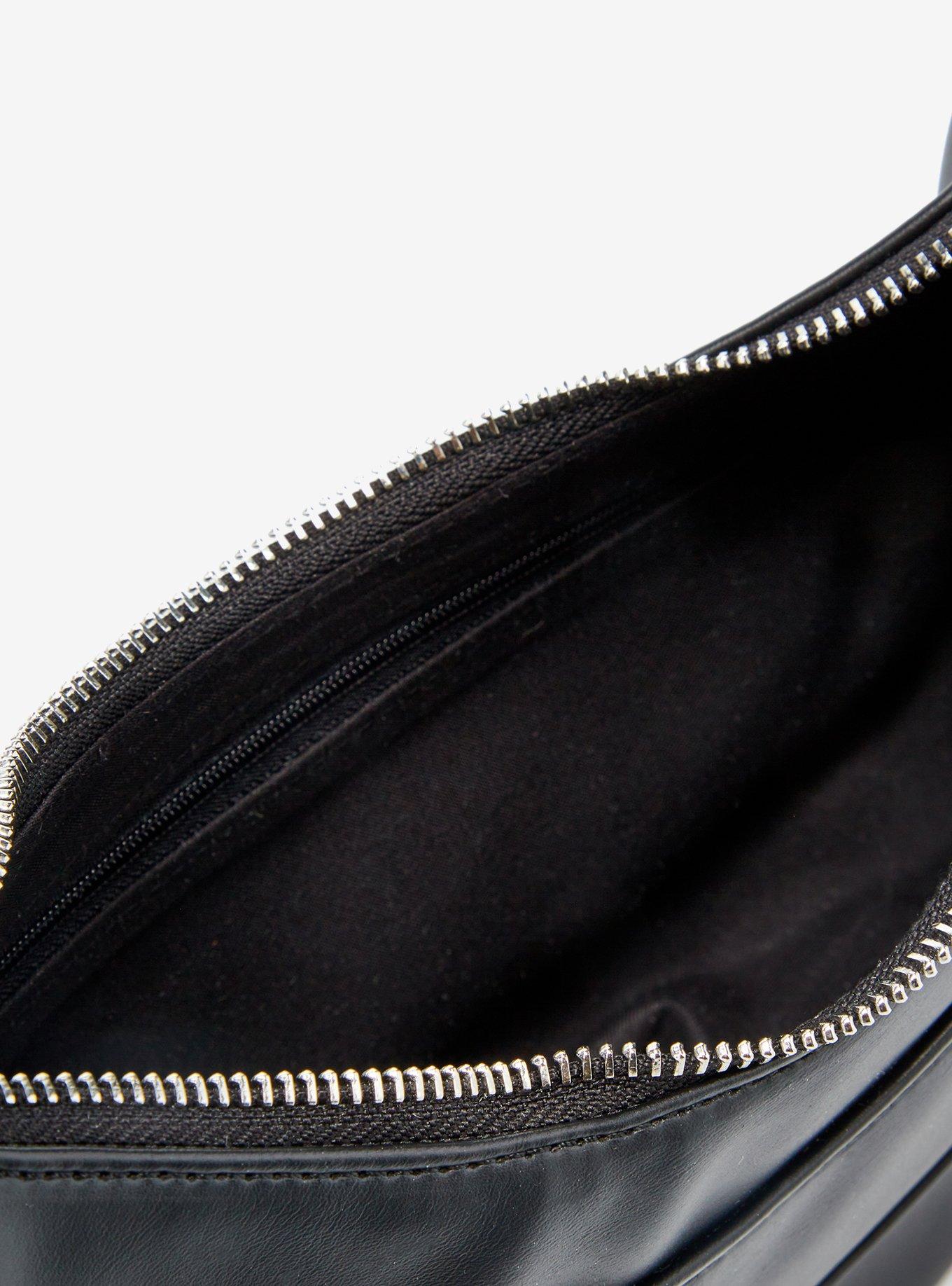 Black Side Bows Shoulder Bag, , hi-res