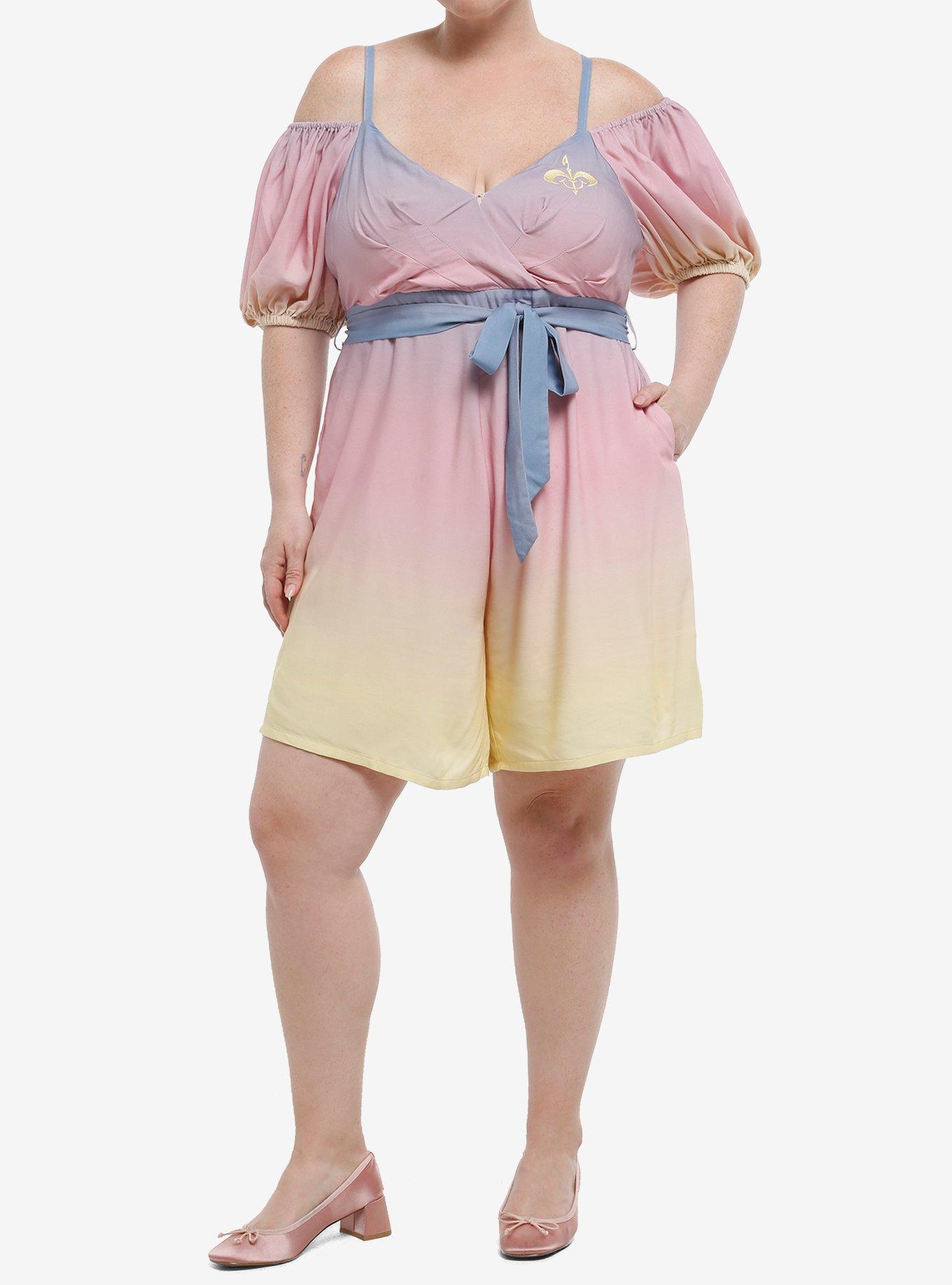 Her Universe Star Wars Padmé Ombre Romper Plus Size Her Universe Exclusive, , hi-res