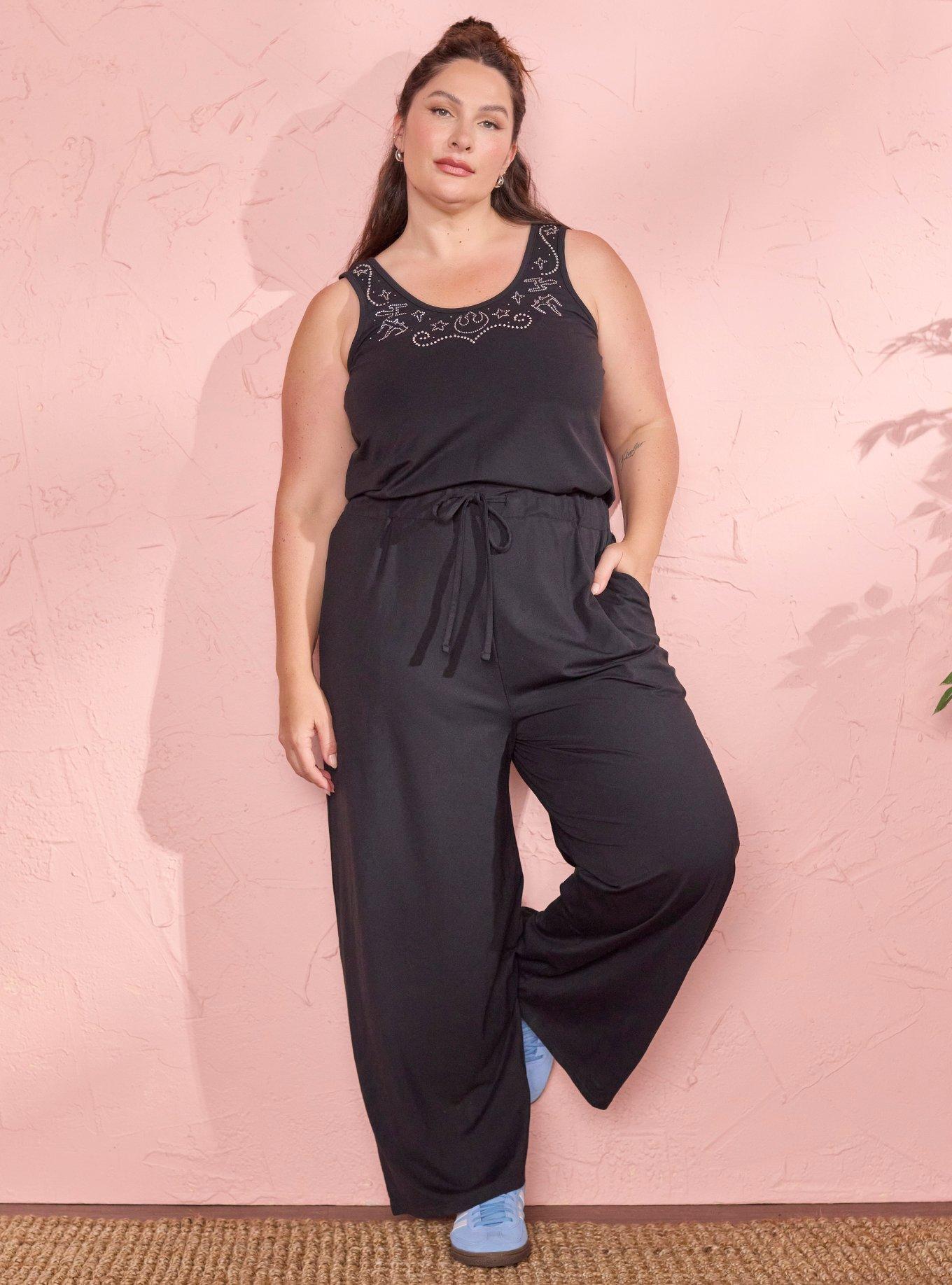 Her Universe Star Wars Rhinestone Rebel Icons Jumpsuit Plus Size Her Universe Exclusive, , hi-res