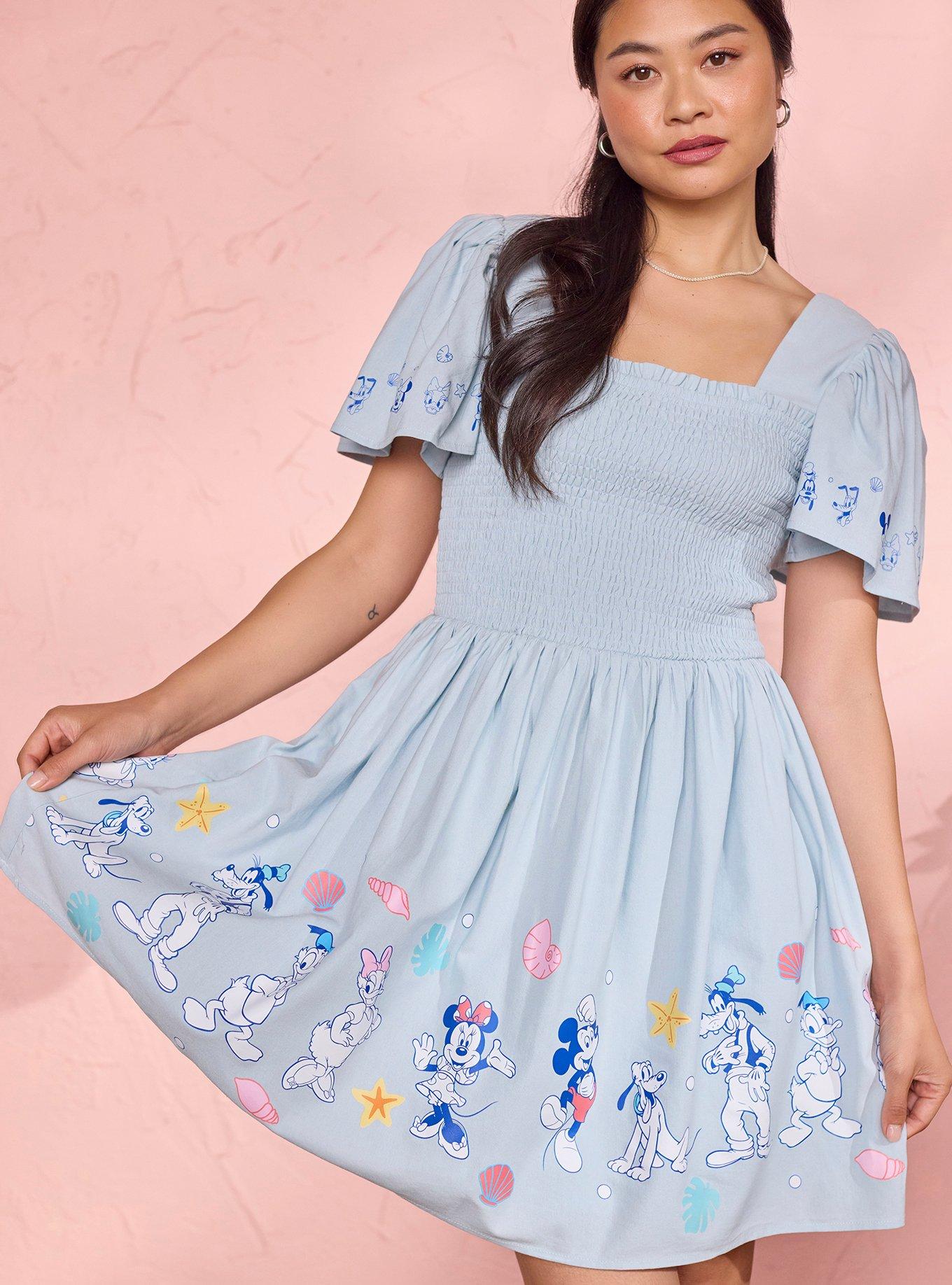 Her Universe Disney Sensational Six Seashell Dress Her Universe Exclusive, MULTI, alternate
