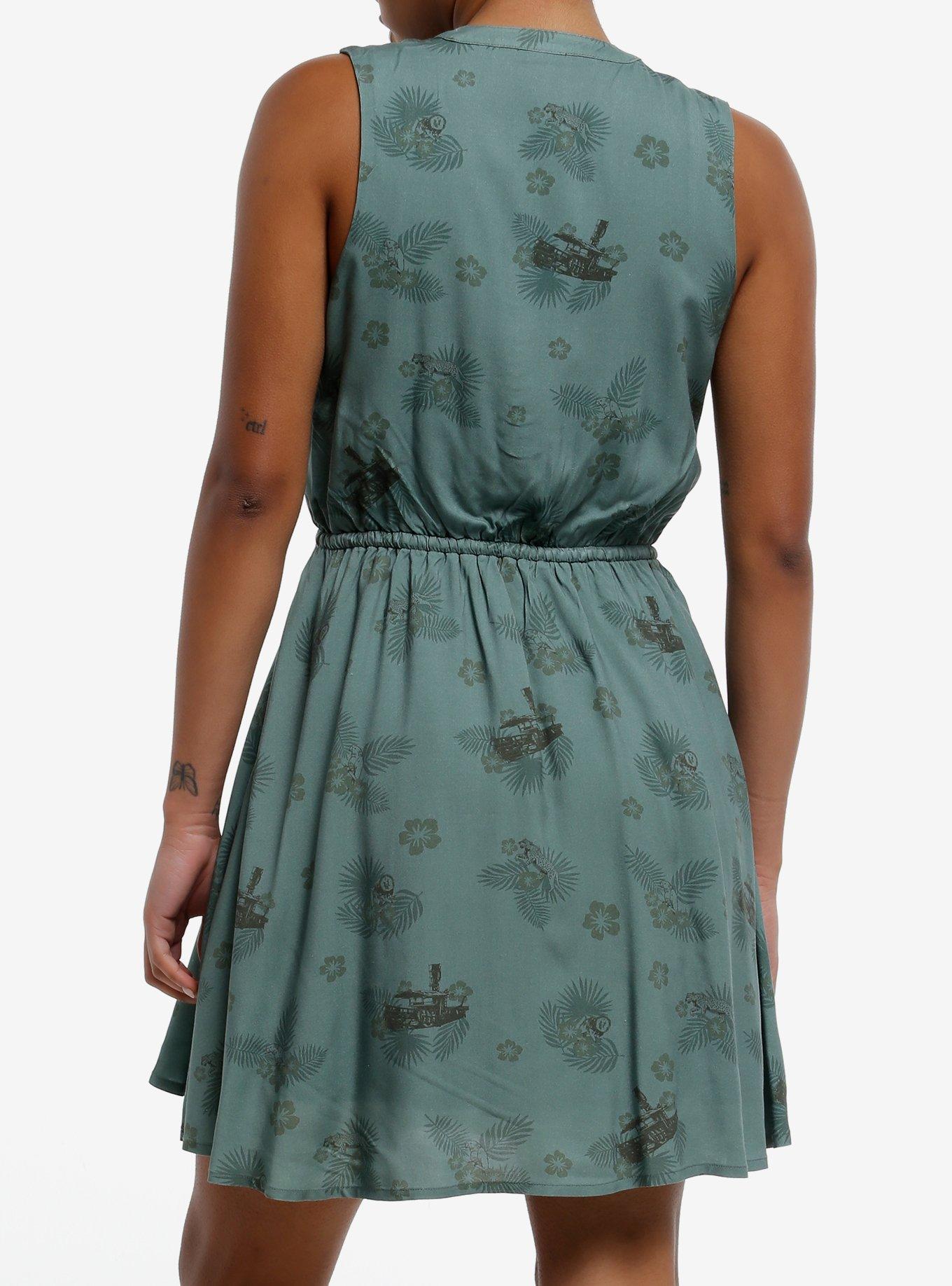 Her Universe Disney Jungle Cruise Icons Dress Her Universe Exclusive, GREEN, alternate