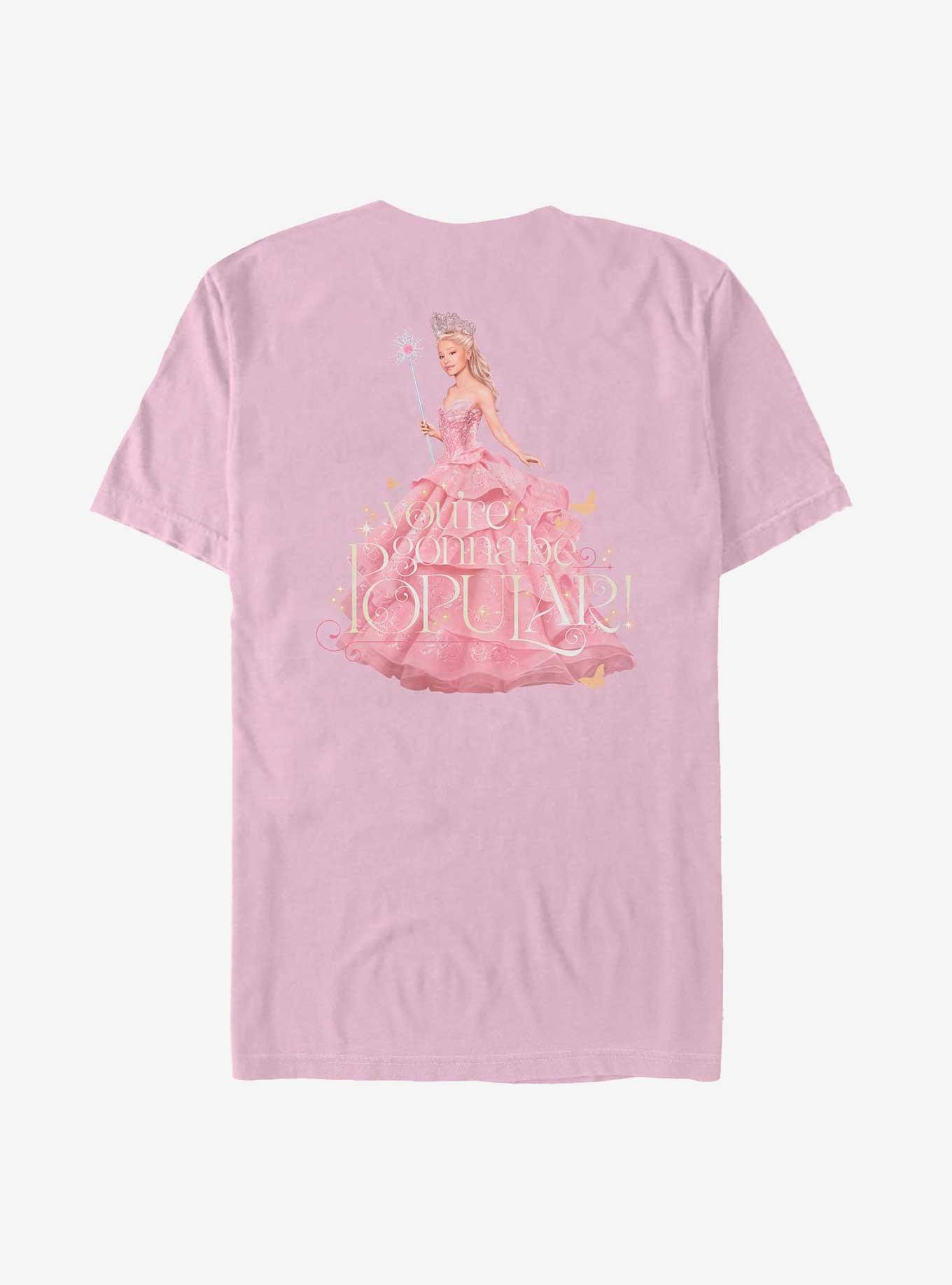 Wicked Glinda Gonna Be Popular Garment Dye T-Shirt, BLOSSOM, alternate