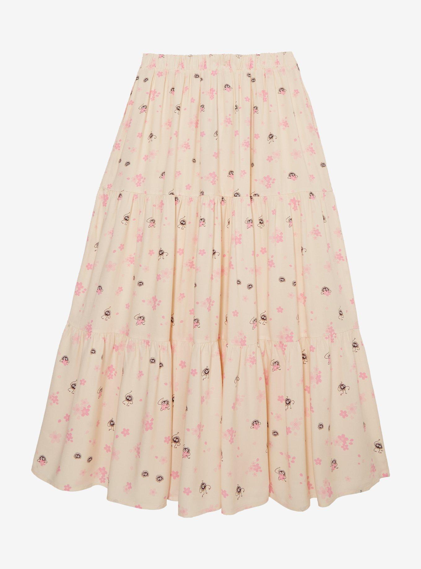 Our Universe Studio Ghibli® Spirited Away Soot Sprites Midi Skirt Plus Size, , hi-res