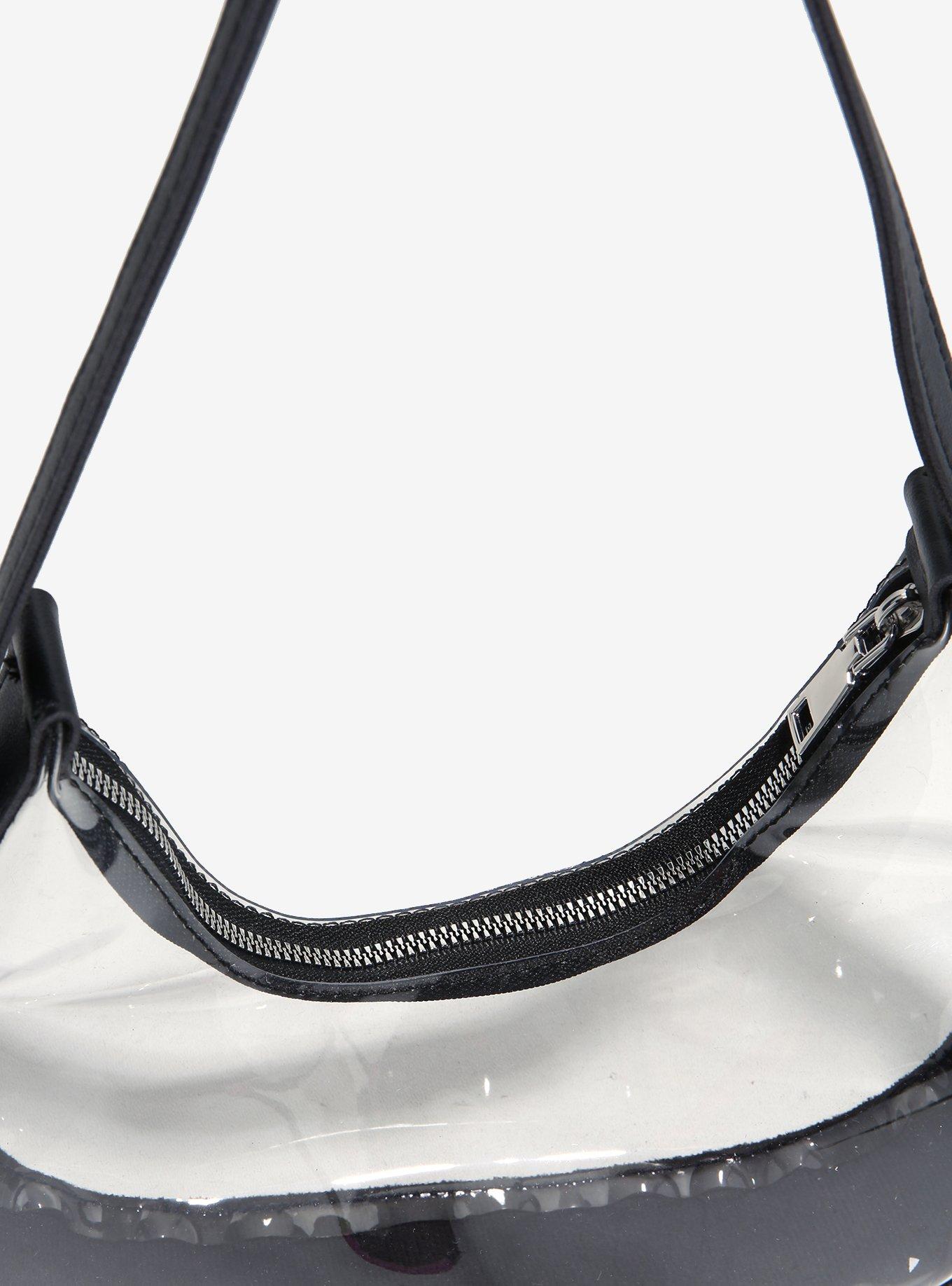 Black & Clear Shoulder Bag, , alternate