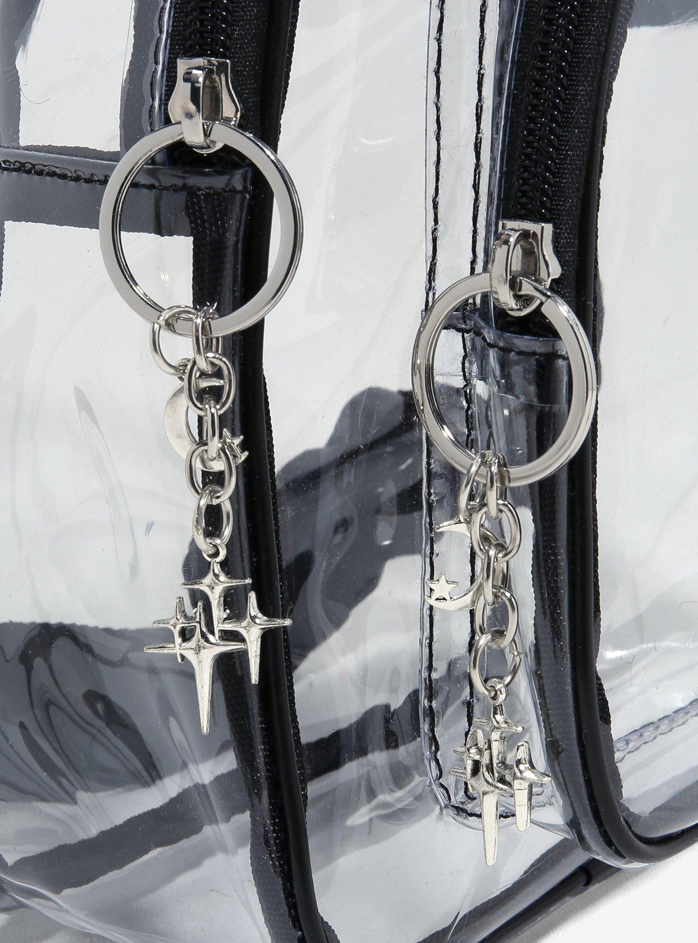 Star Charms Clear Sling Bag, , alternate