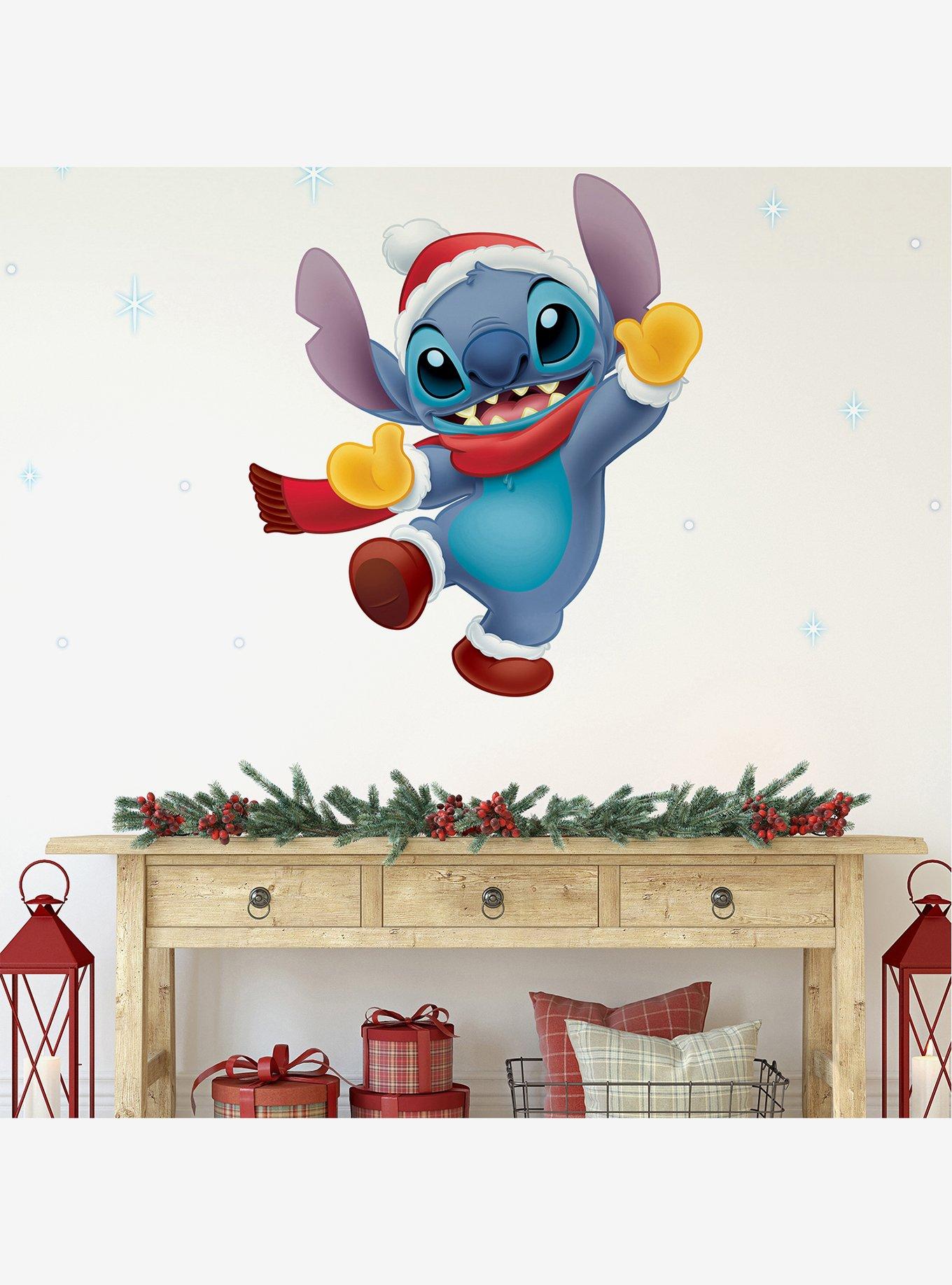 Disney Lilo & Stitch Santa Stitch Wall Decals