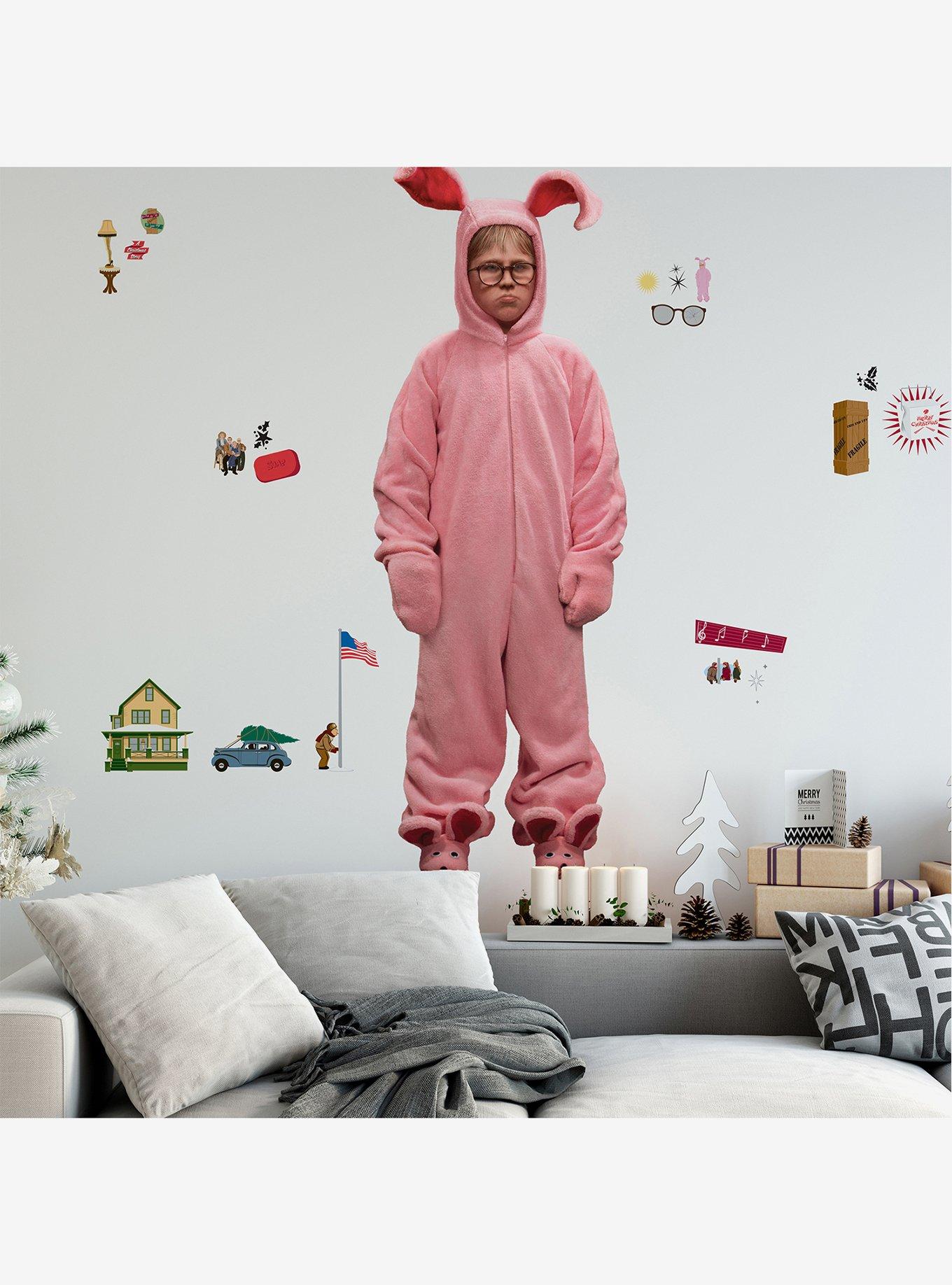 A Christmas Story Ralphie Bunny Suit Giant Wall Decals, , hi-res