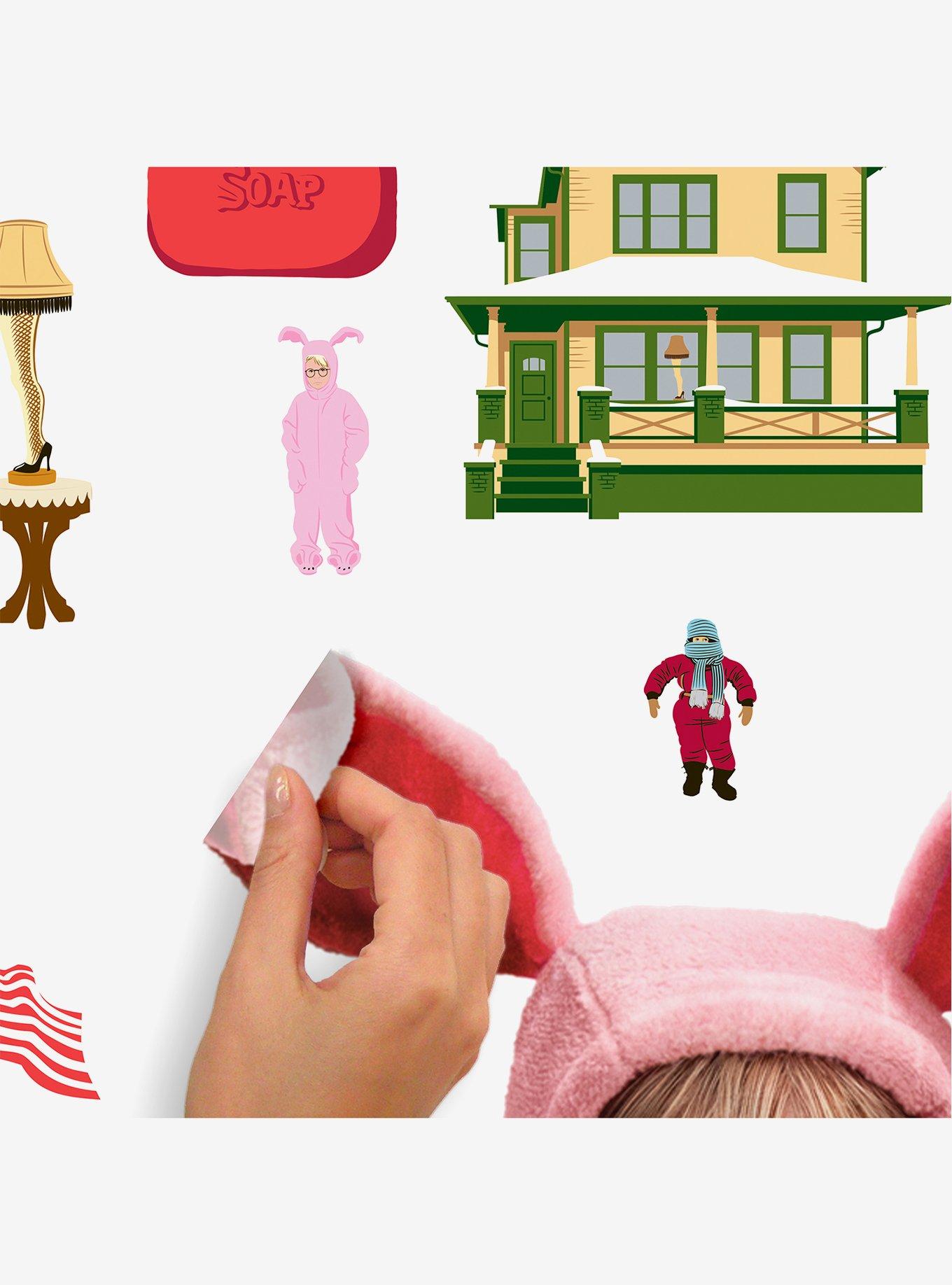 A Christmas Story Ralphie Bunny Suit Giant Wall Decals, , alternate